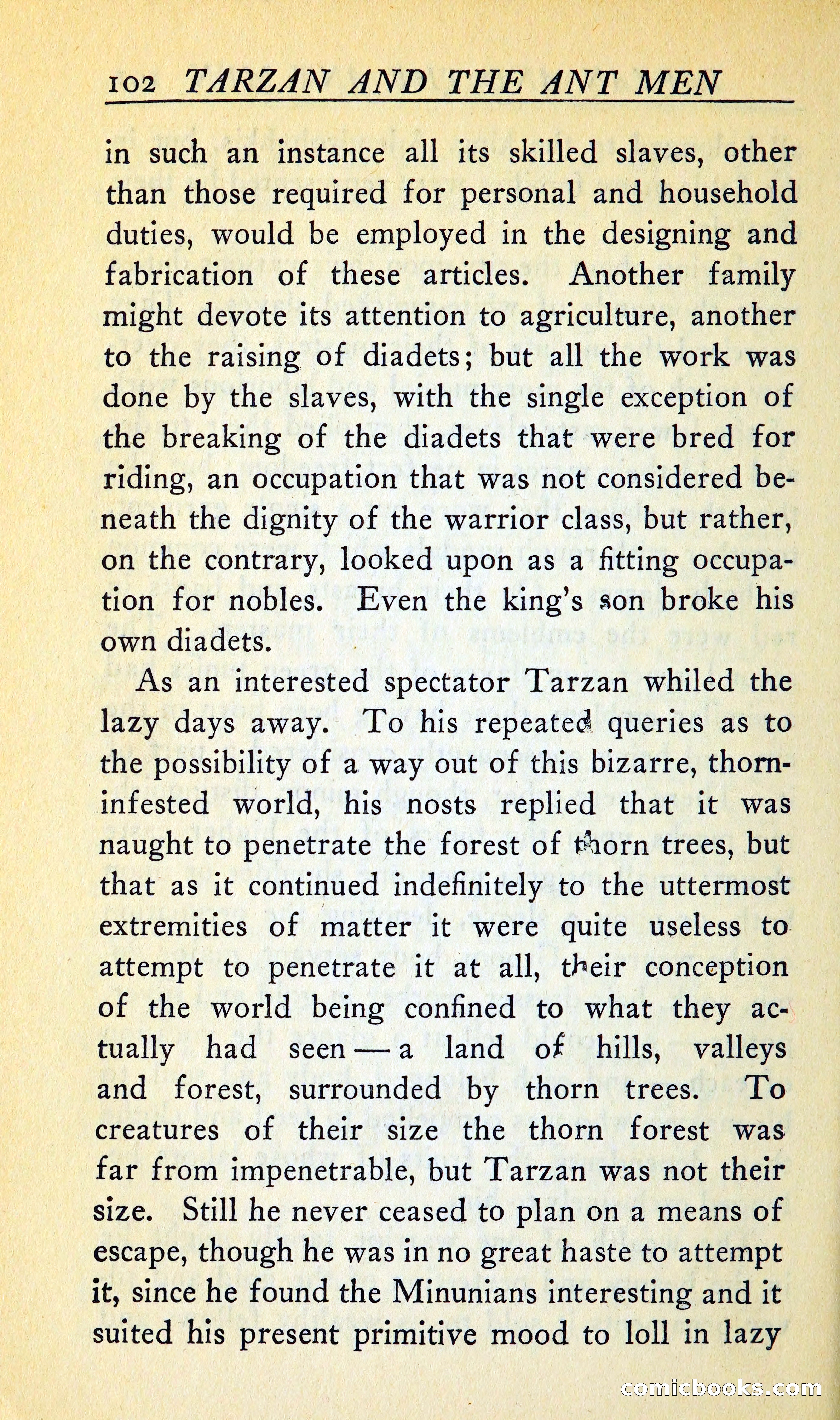 Tarzan and the Ant Men — page 115 of 368