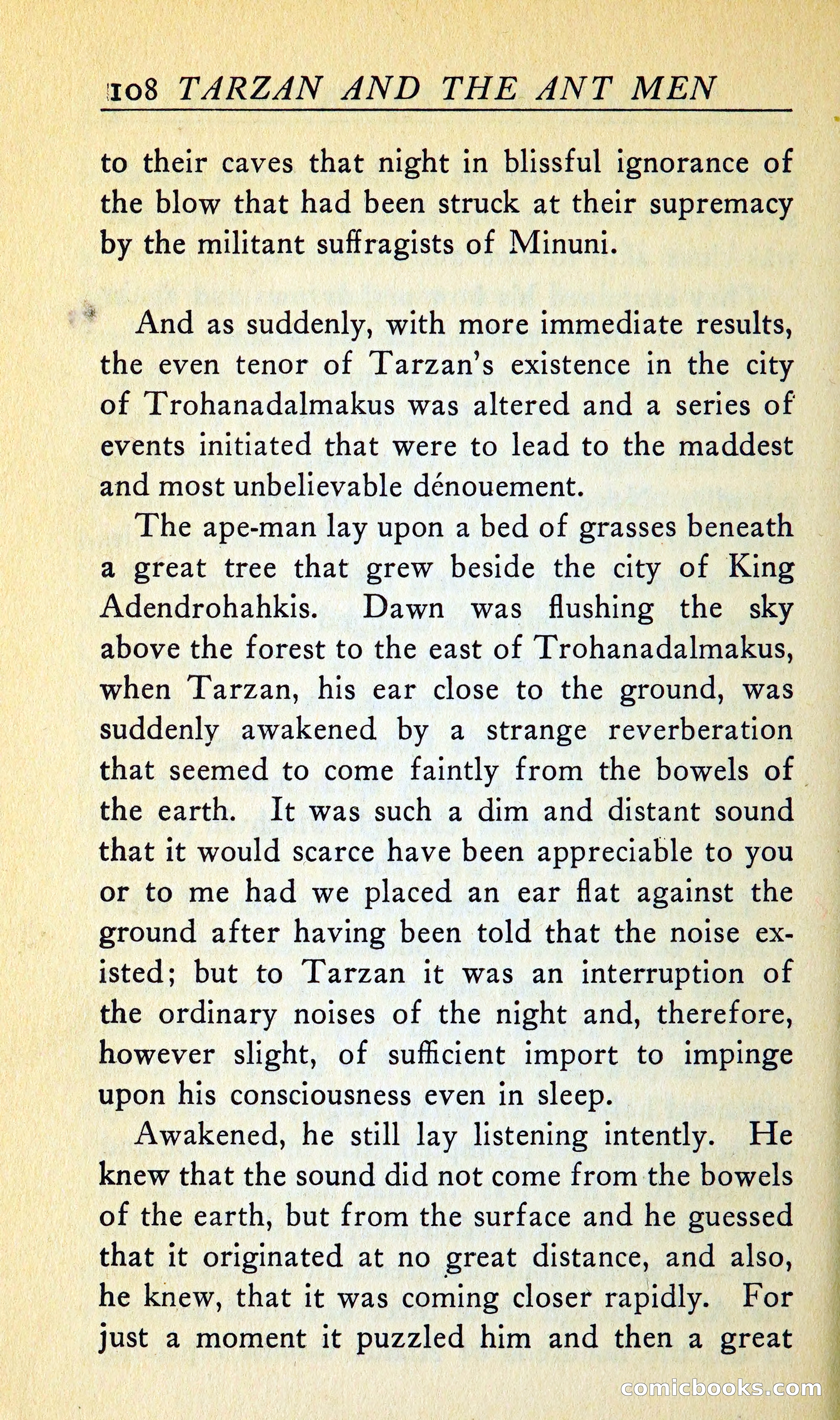 Tarzan and the Ant Men — page 121 of 368