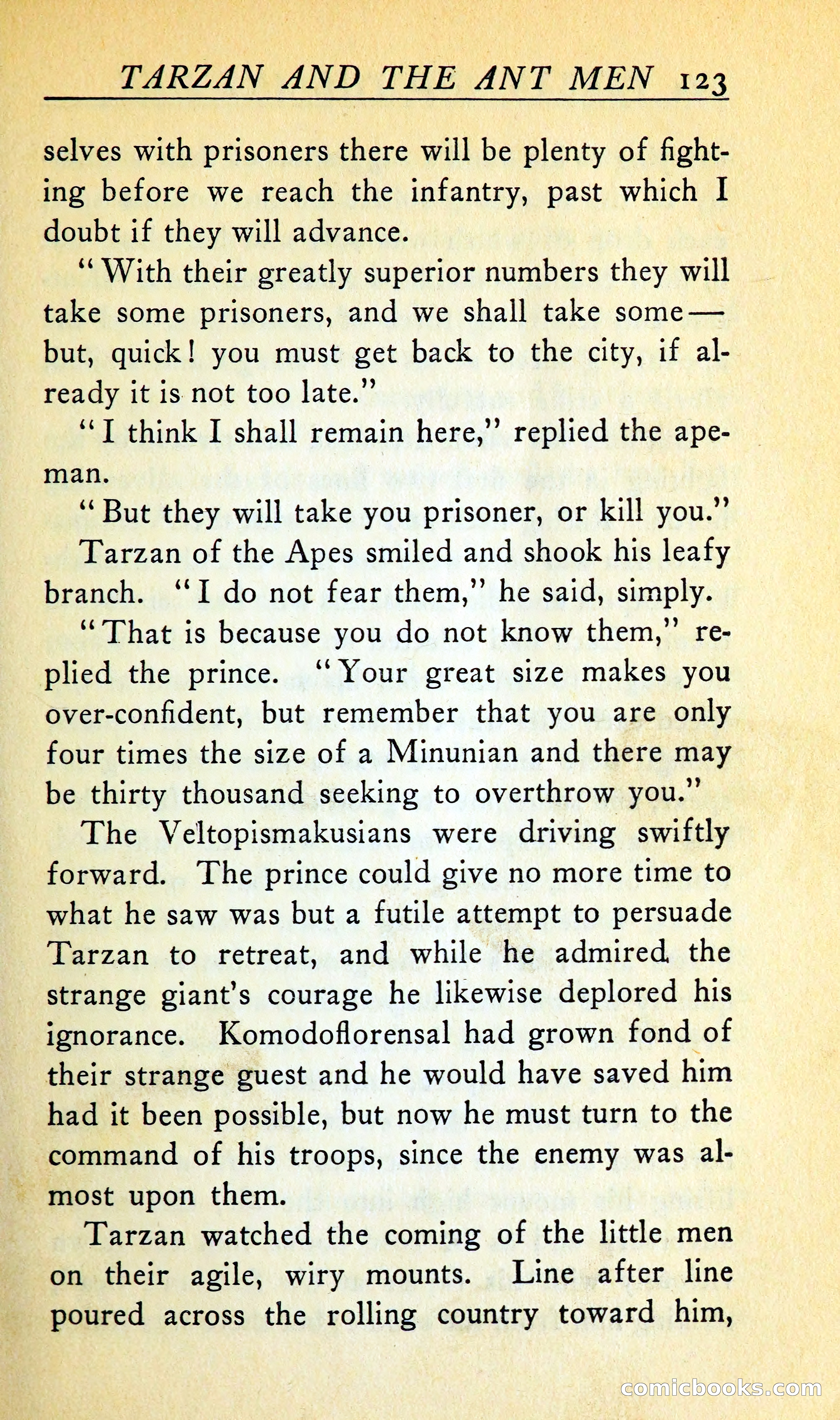 Tarzan and the Ant Men — page 136 of 368