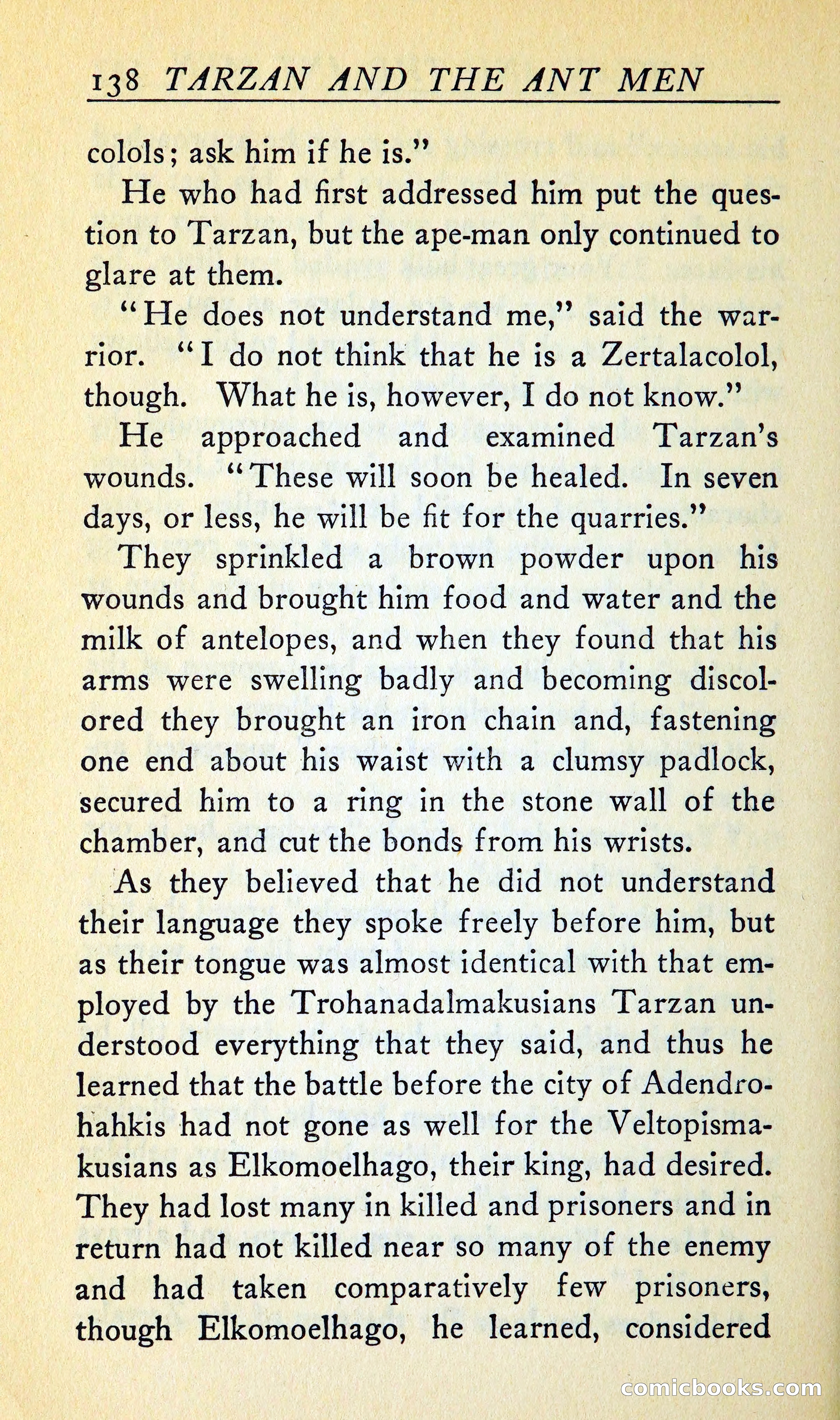 Tarzan and the Ant Men — page 151 of 368
