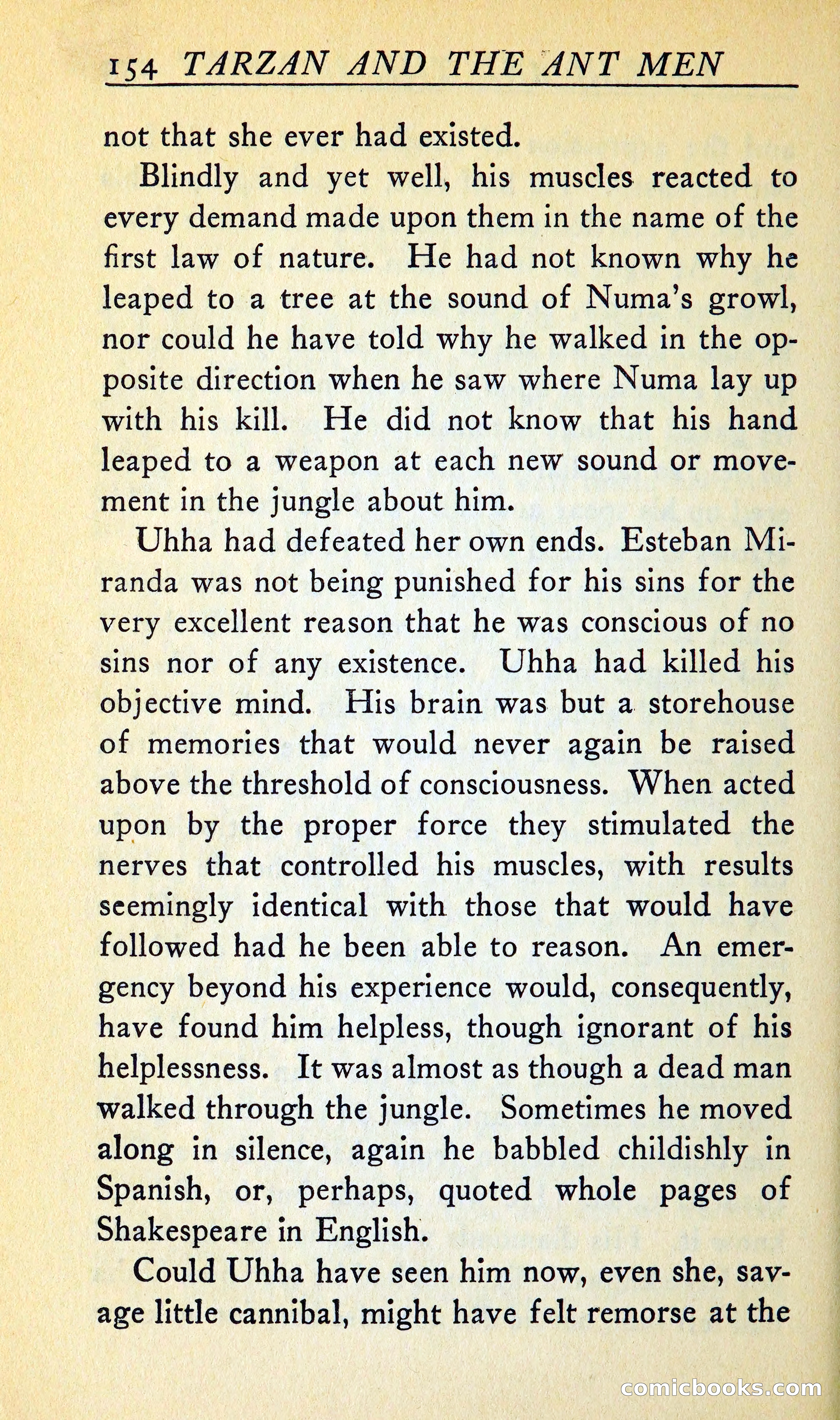 Tarzan and the Ant Men — page 167 of 368