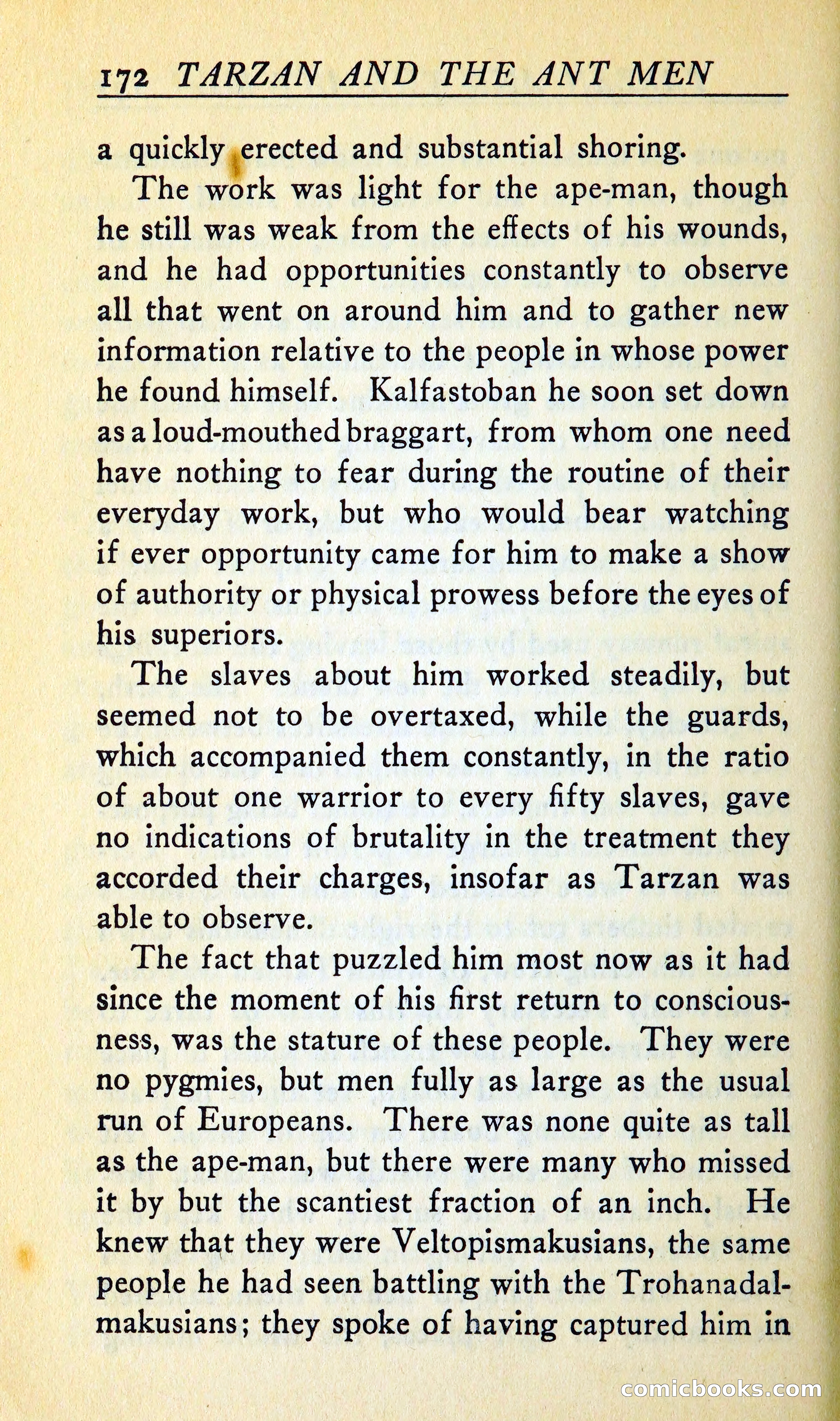 Tarzan and the Ant Men — page 185 of 368