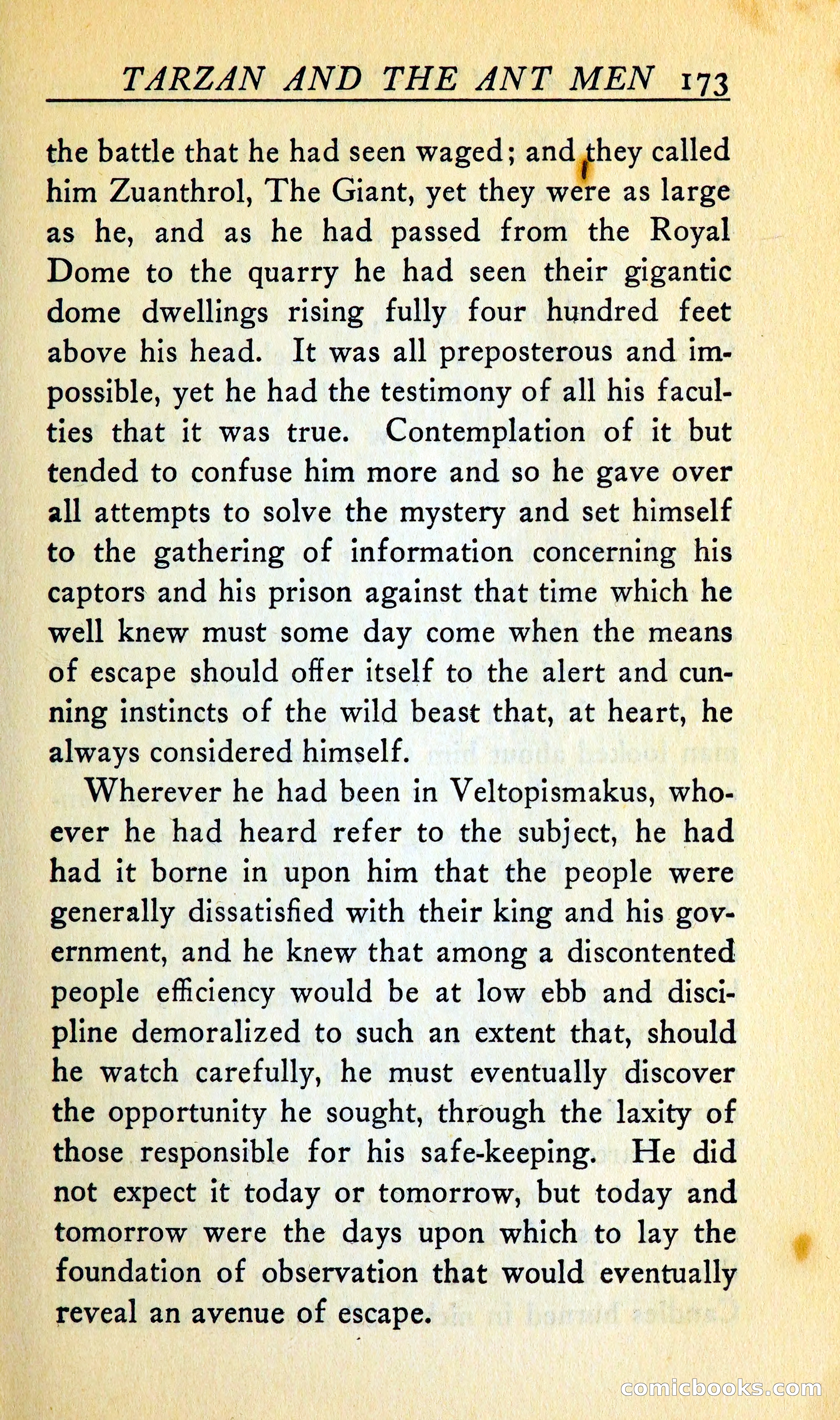 Tarzan and the Ant Men — page 186 of 368