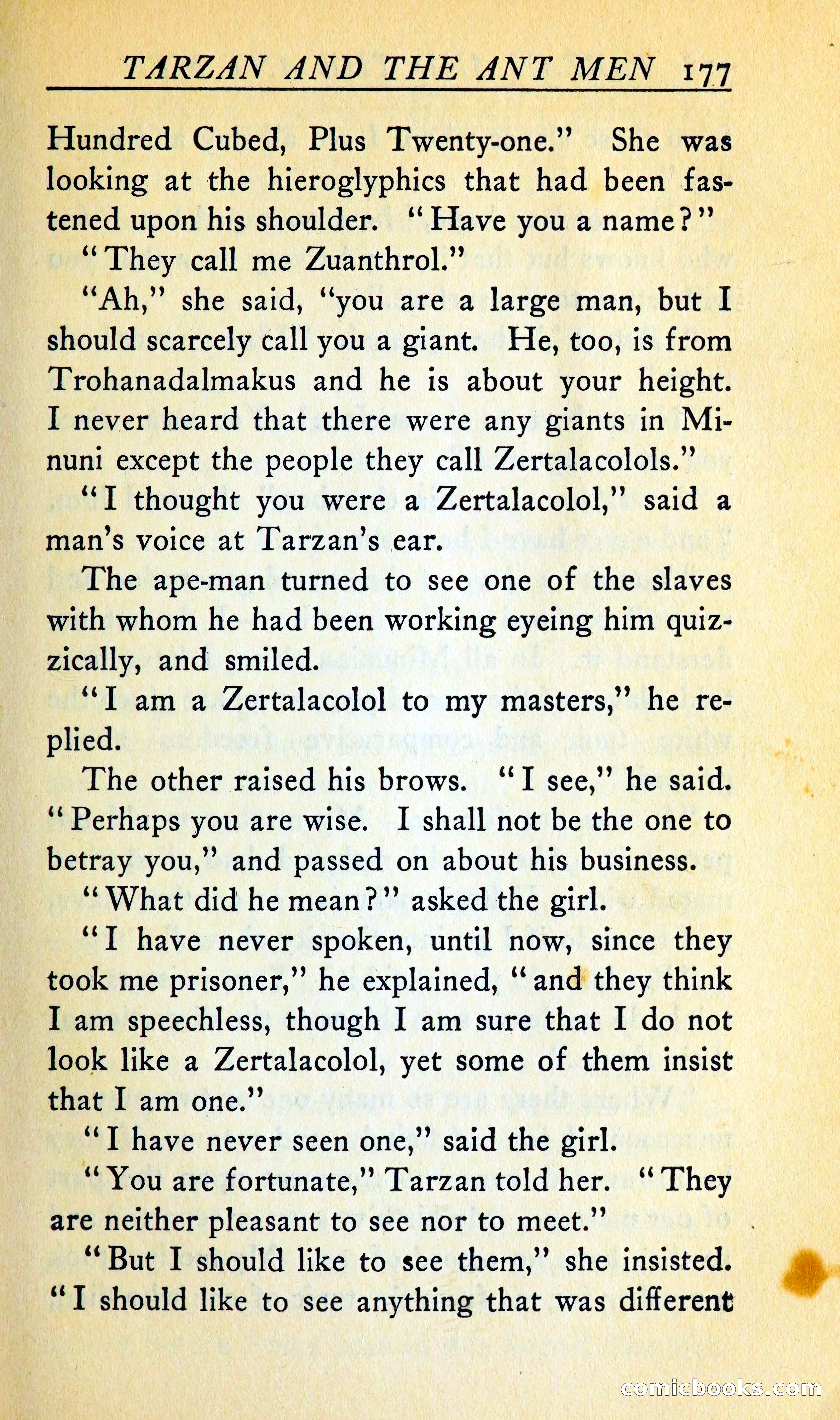 Tarzan and the Ant Men — page 190 of 368