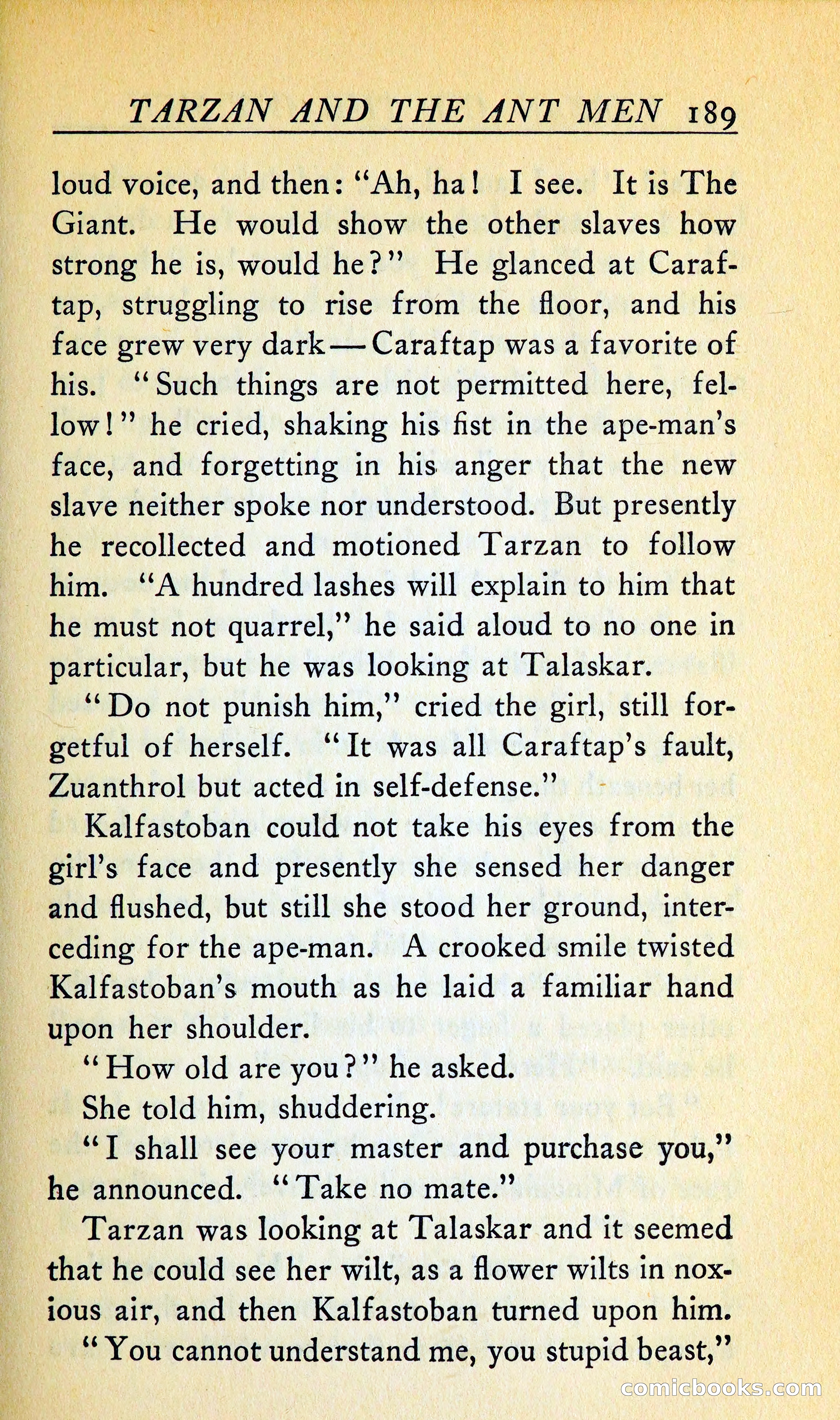 Tarzan and the Ant Men — page 202 of 368