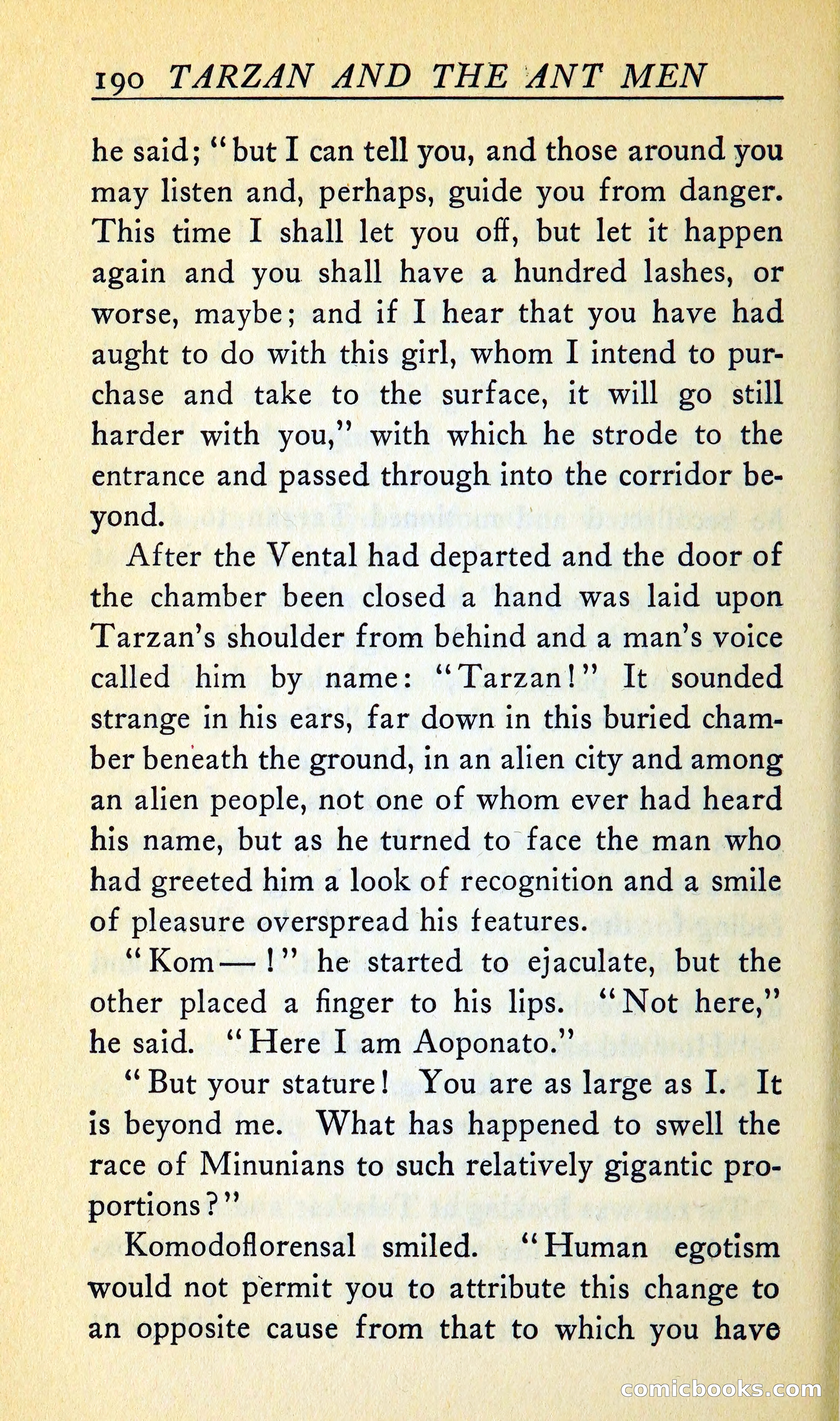 Tarzan and the Ant Men — page 203 of 368
