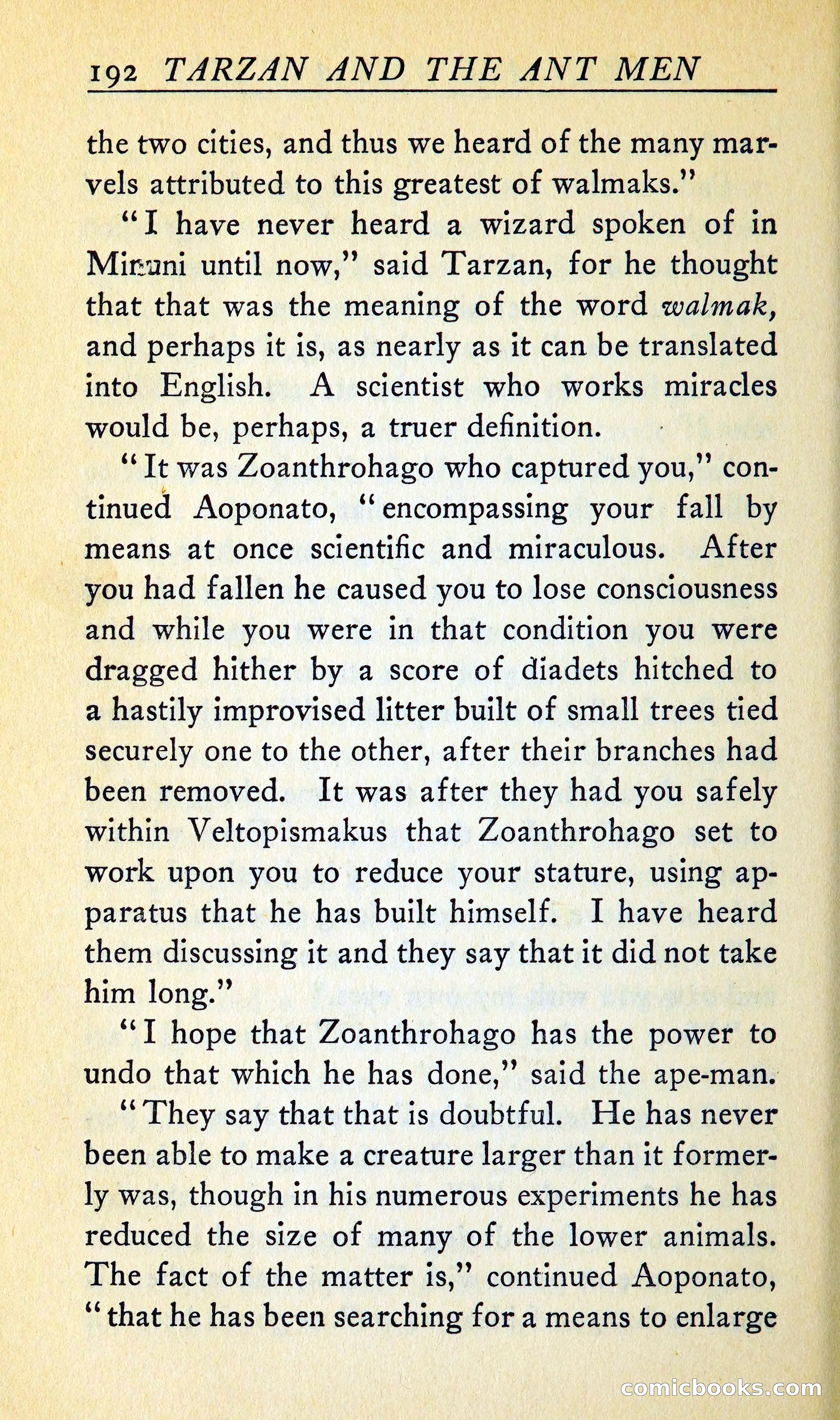 Tarzan and the Ant Men — page 205 of 368