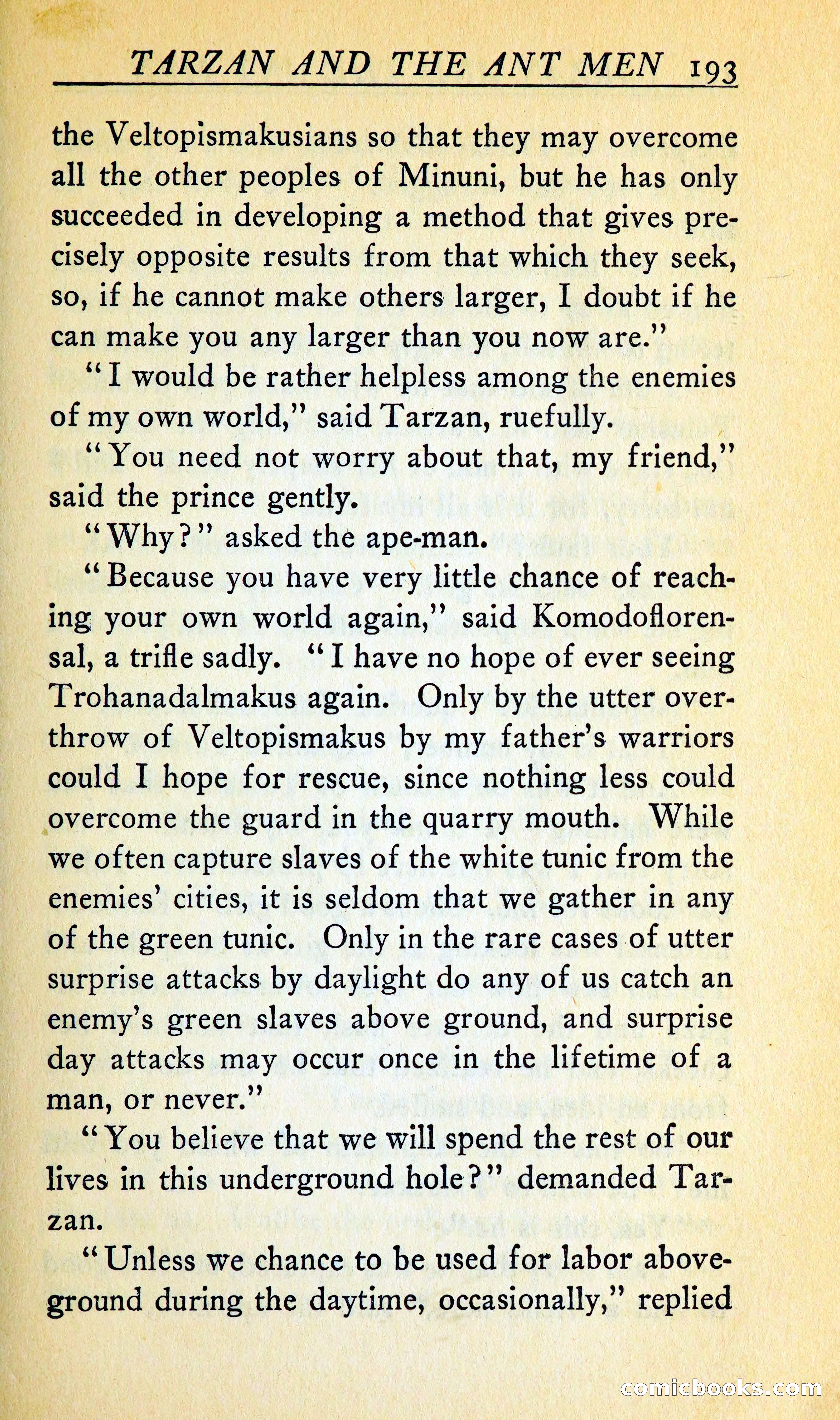 Tarzan and the Ant Men — page 206 of 368