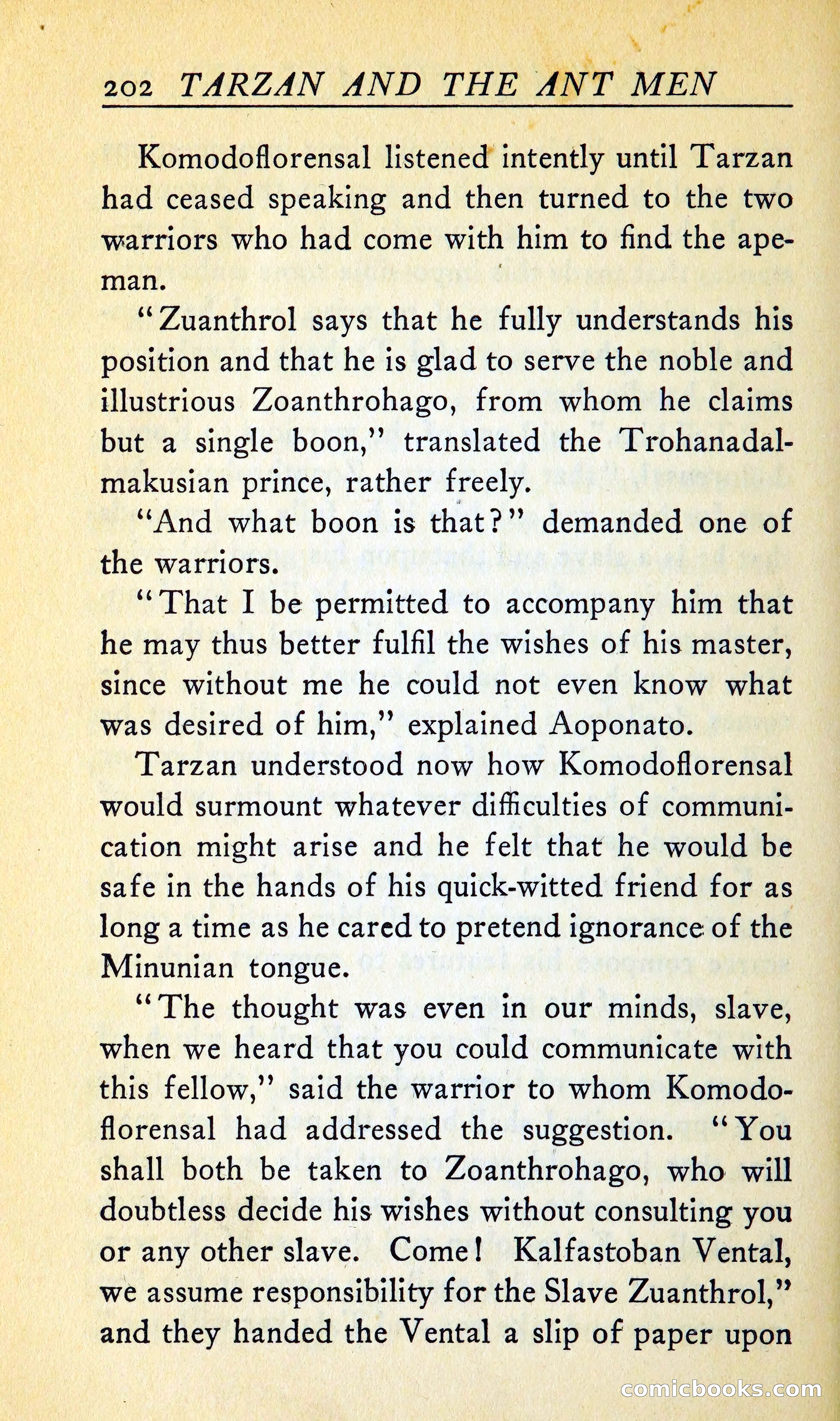 Tarzan and the Ant Men — page 215 of 368