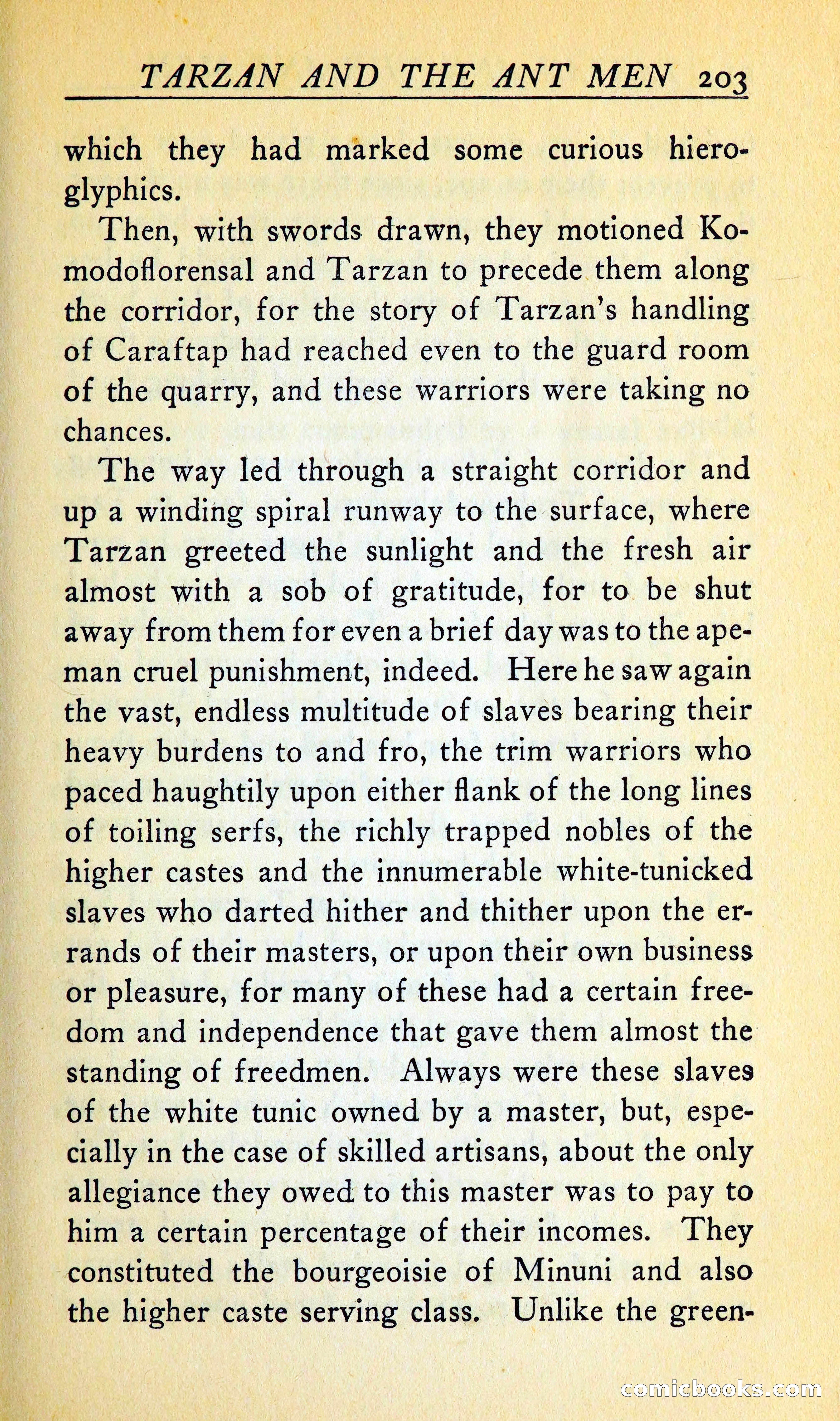 Tarzan and the Ant Men — page 216 of 368