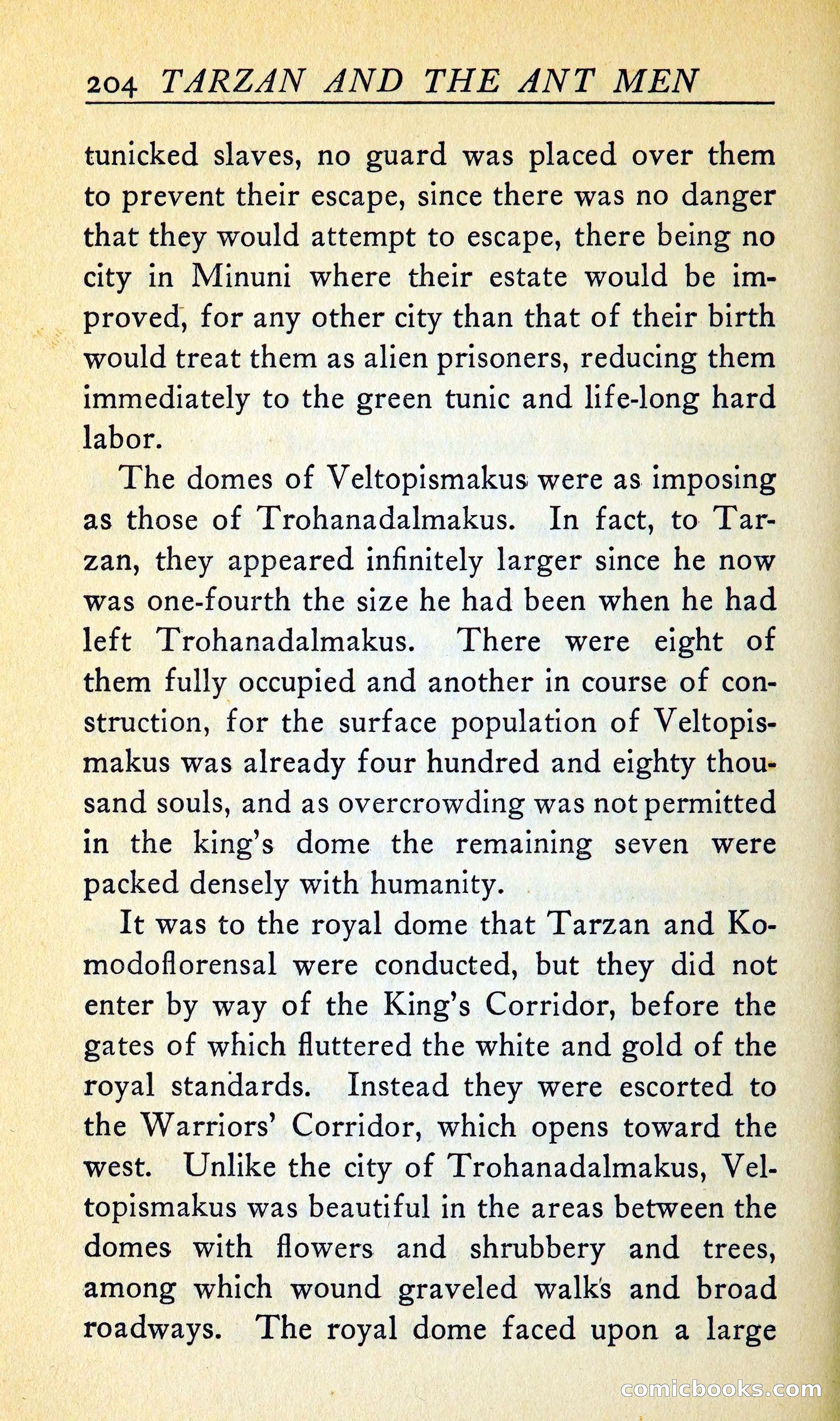 Tarzan and the Ant Men — page 217 of 368