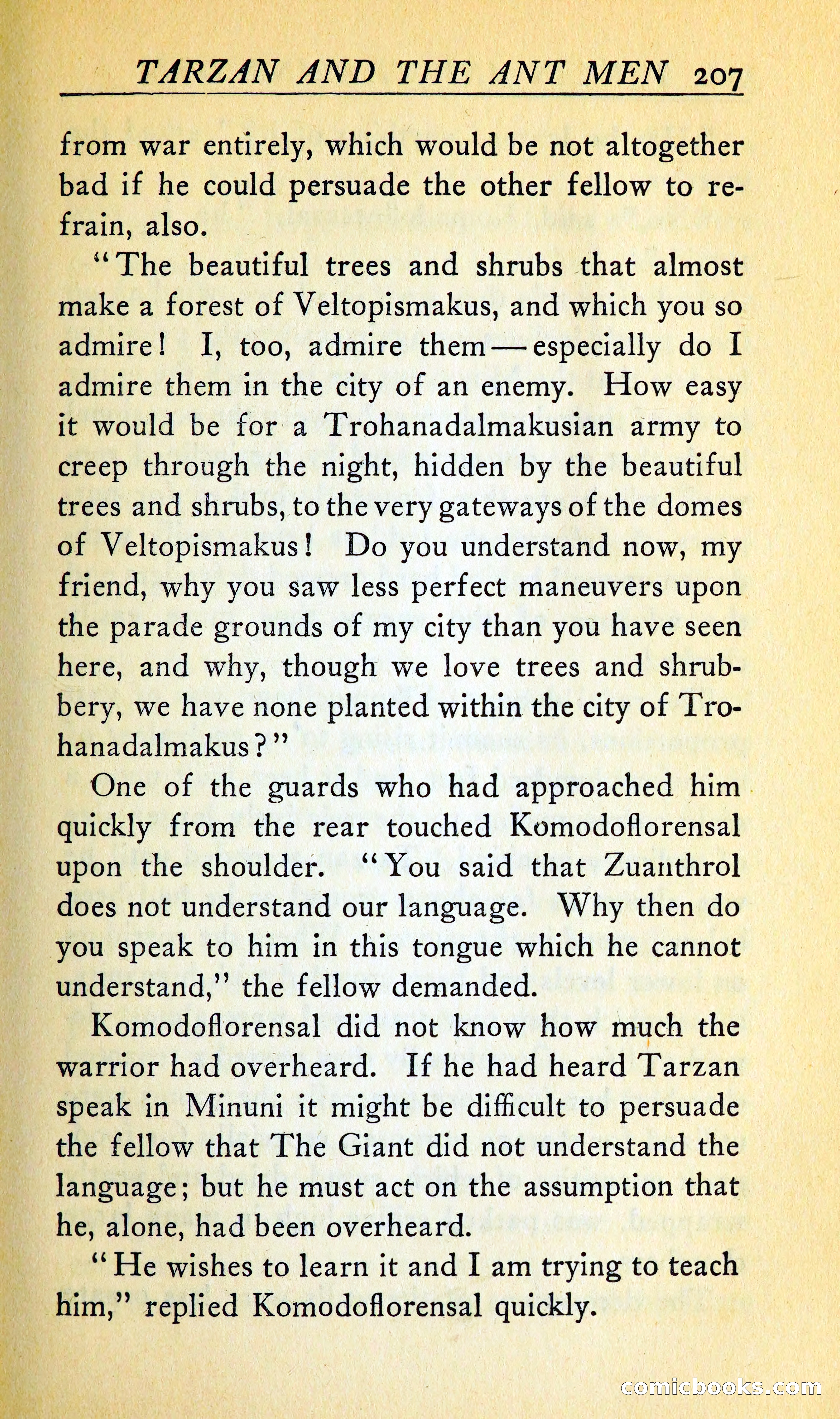 Tarzan and the Ant Men — page 220 of 368