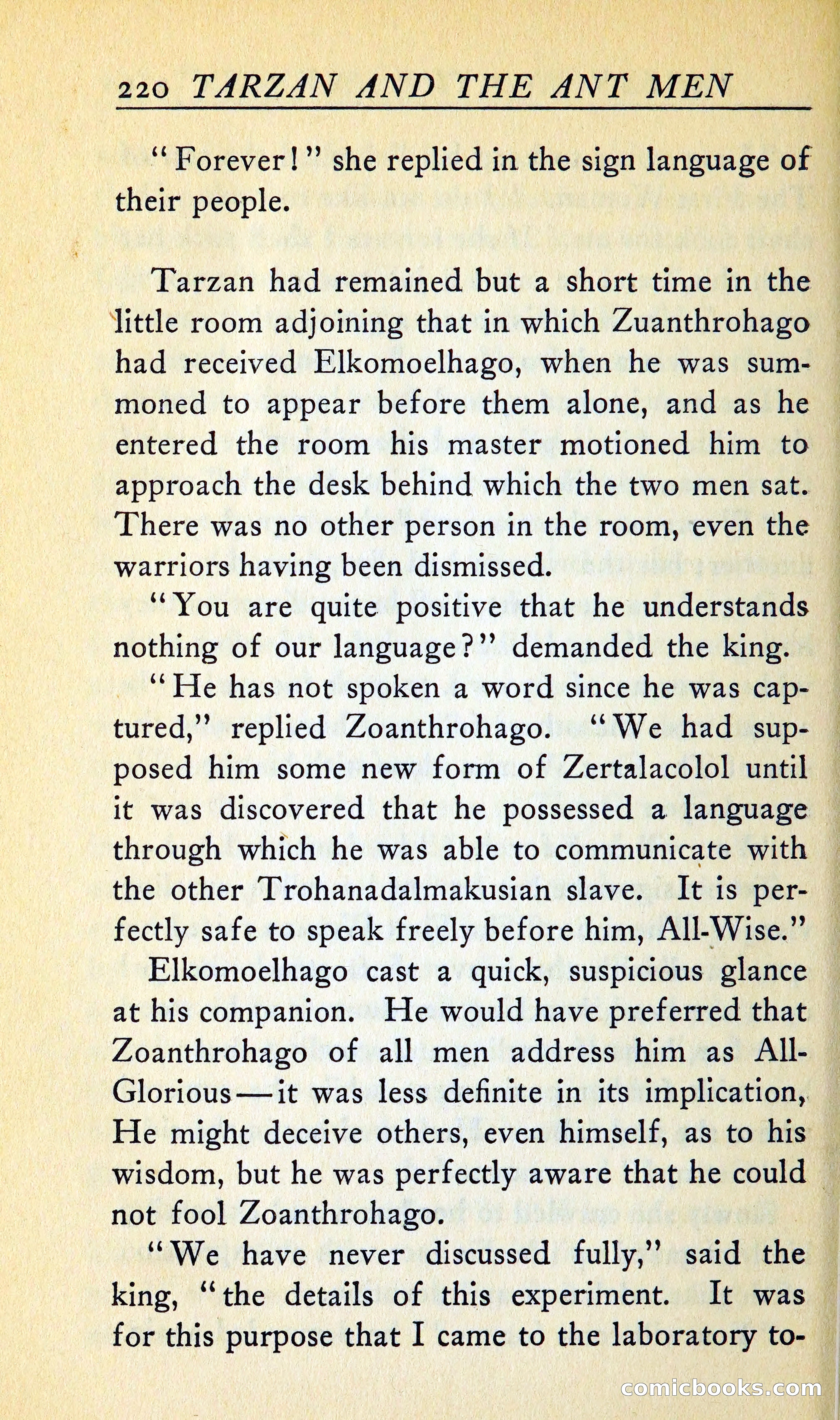 Tarzan and the Ant Men — page 233 of 368