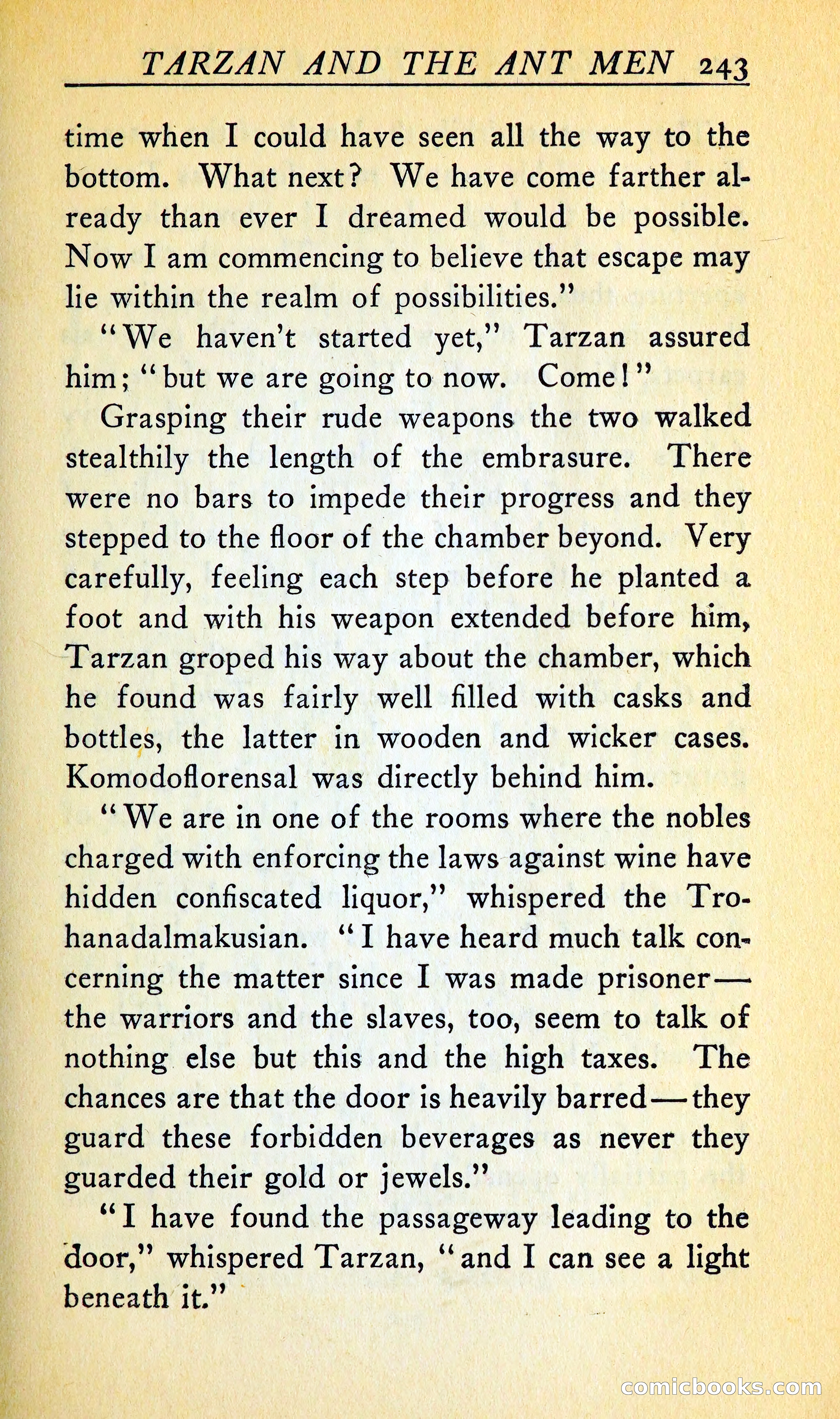 Tarzan and the Ant Men — page 256 of 368
