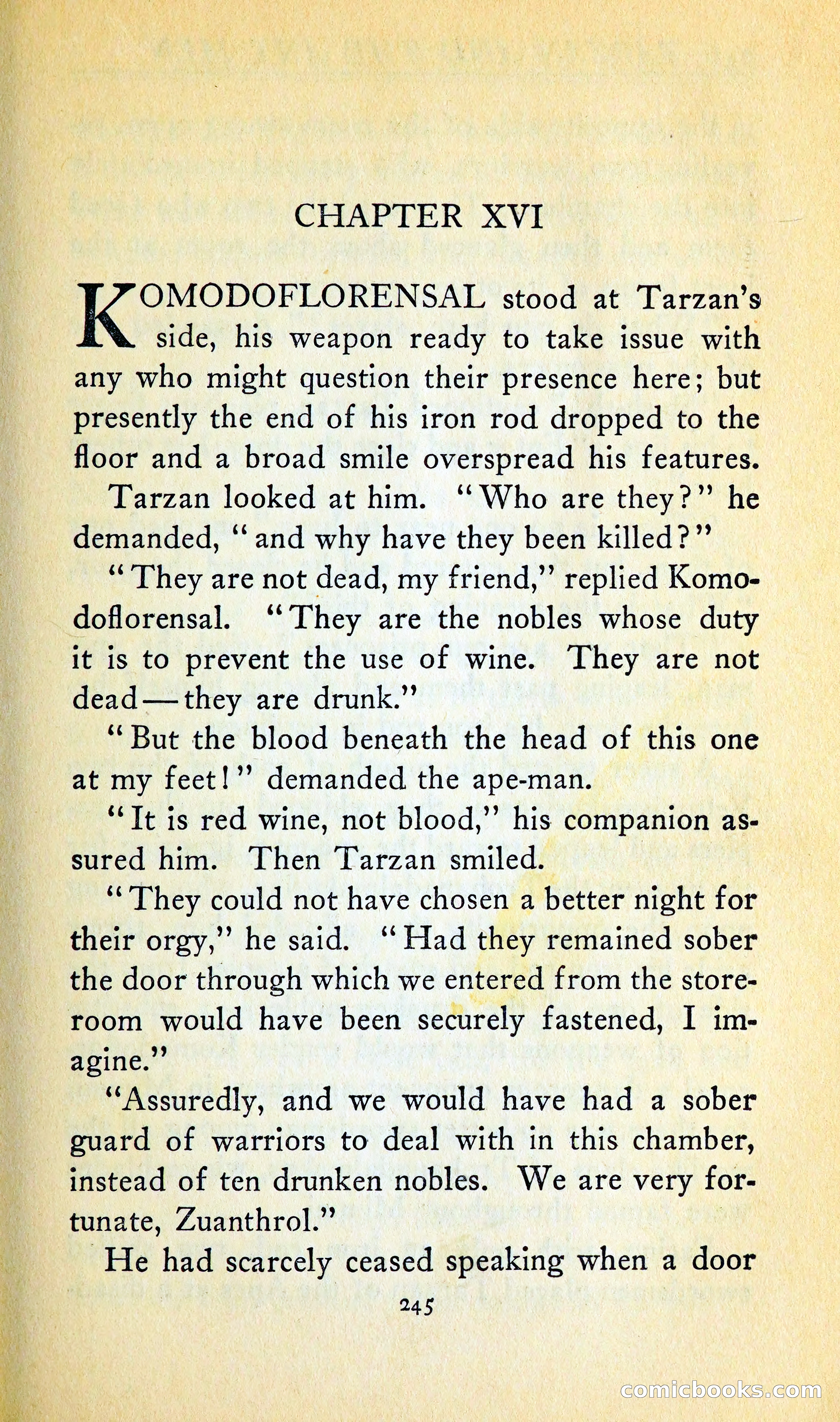Tarzan and the Ant Men — page 258 of 368