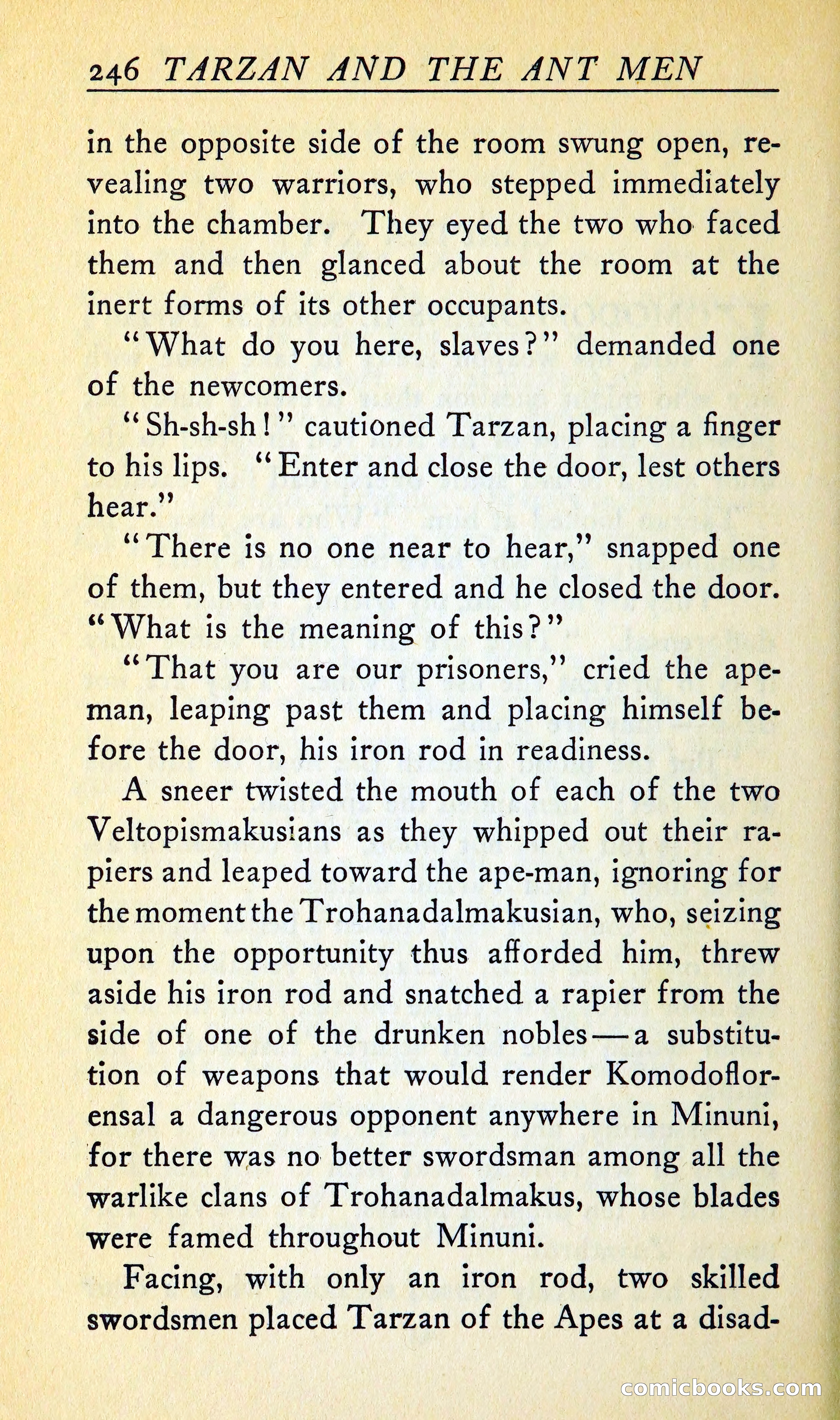 Tarzan and the Ant Men — page 259 of 368