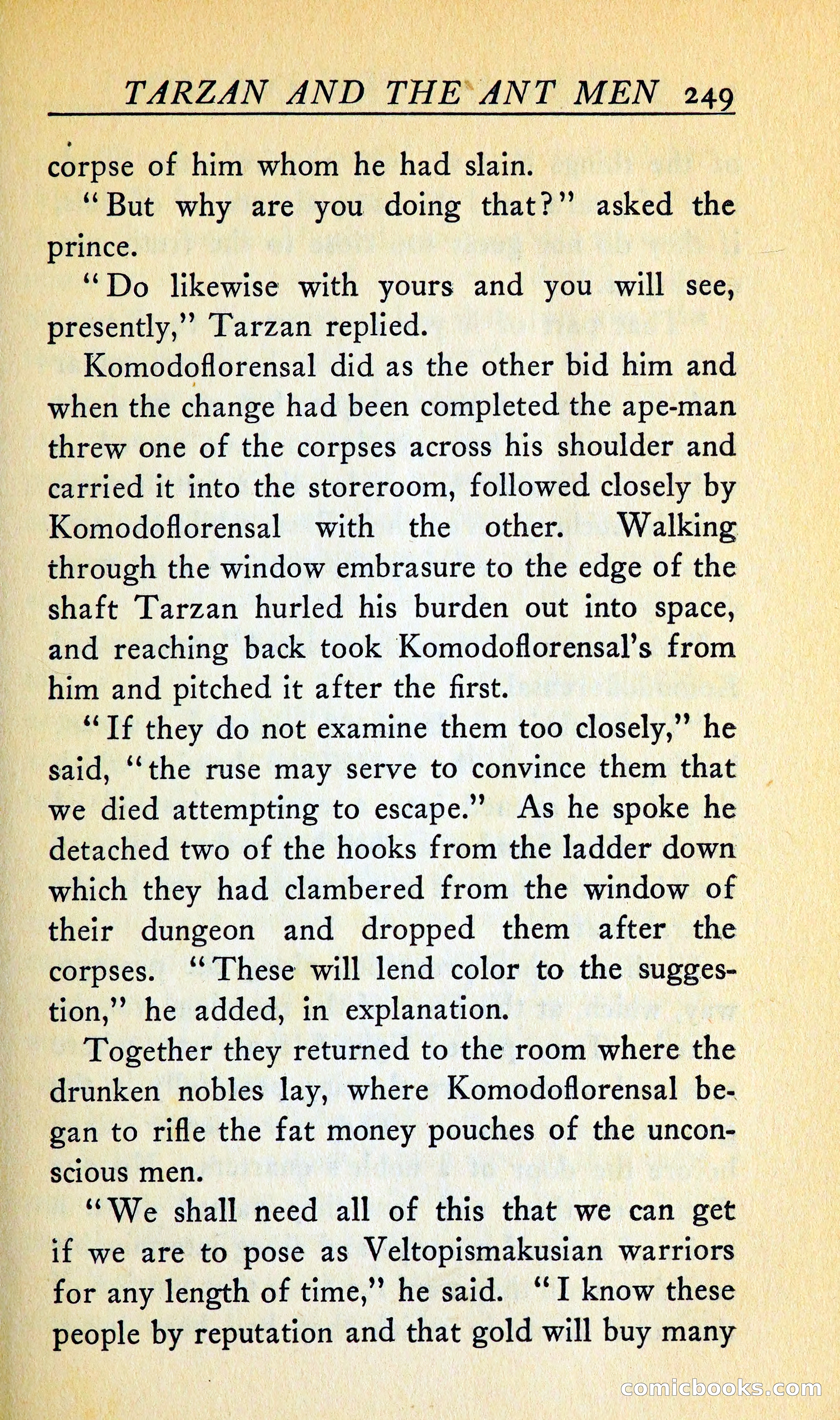 Tarzan and the Ant Men — page 262 of 368