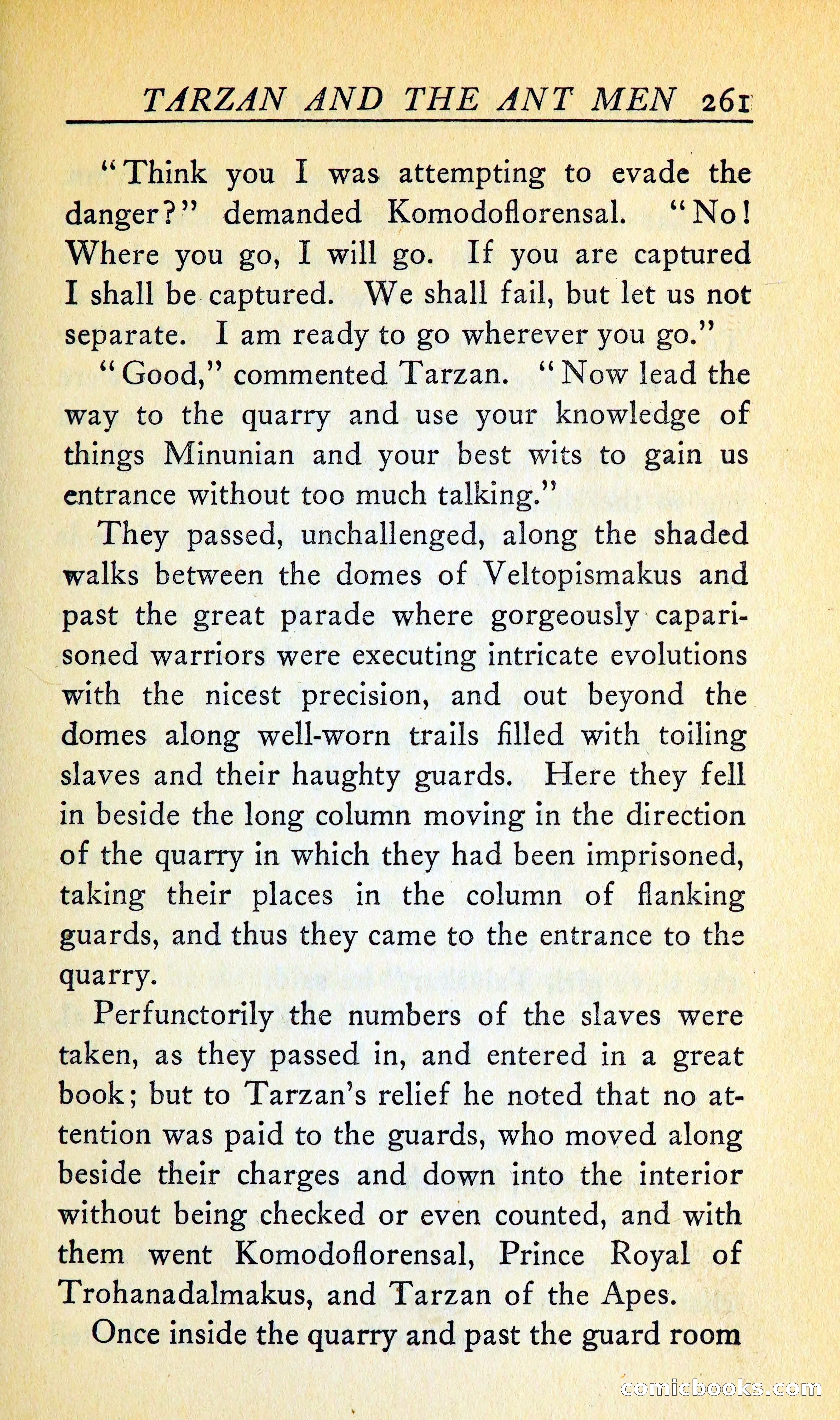 Tarzan and the Ant Men — page 274 of 368