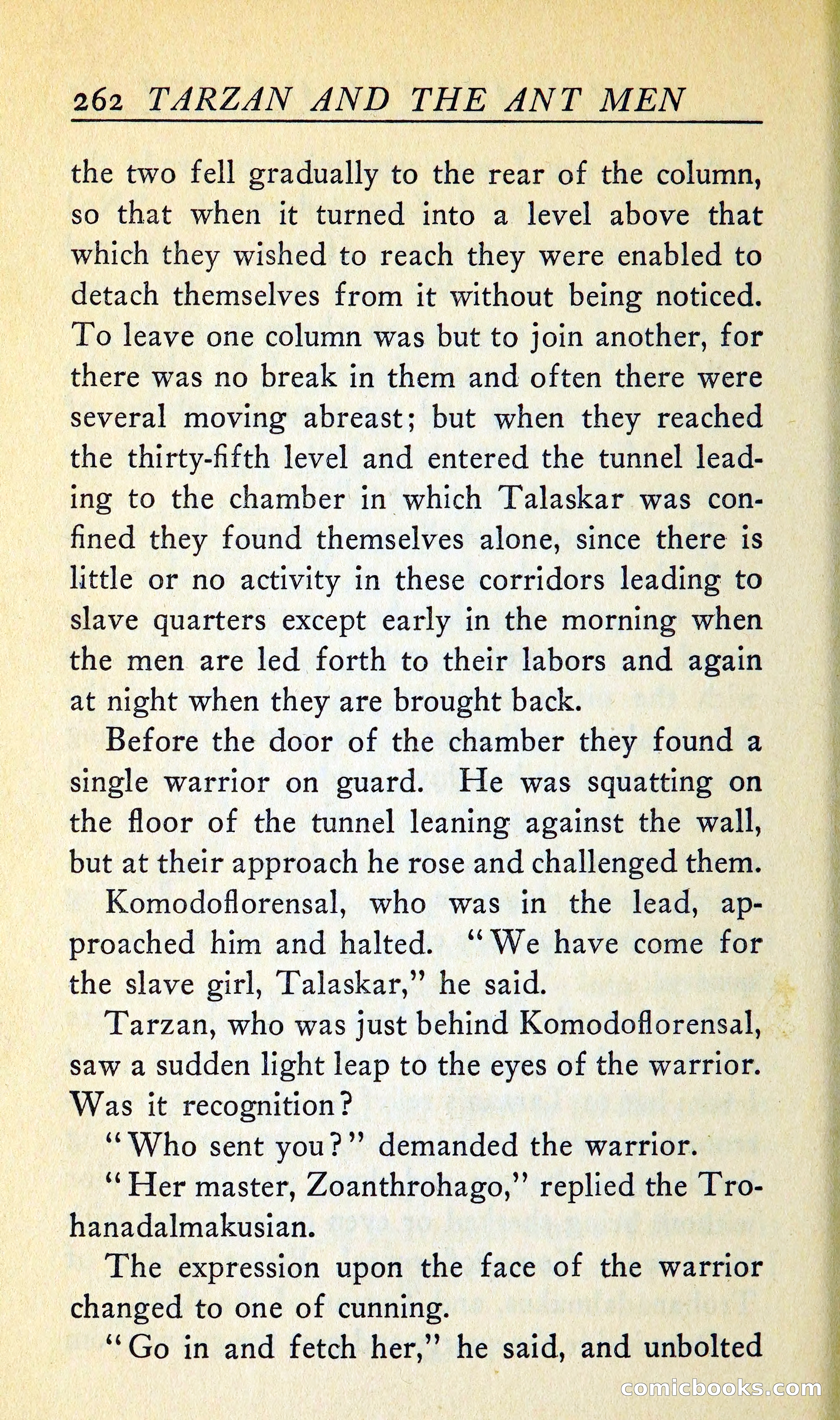 Tarzan and the Ant Men — page 275 of 368