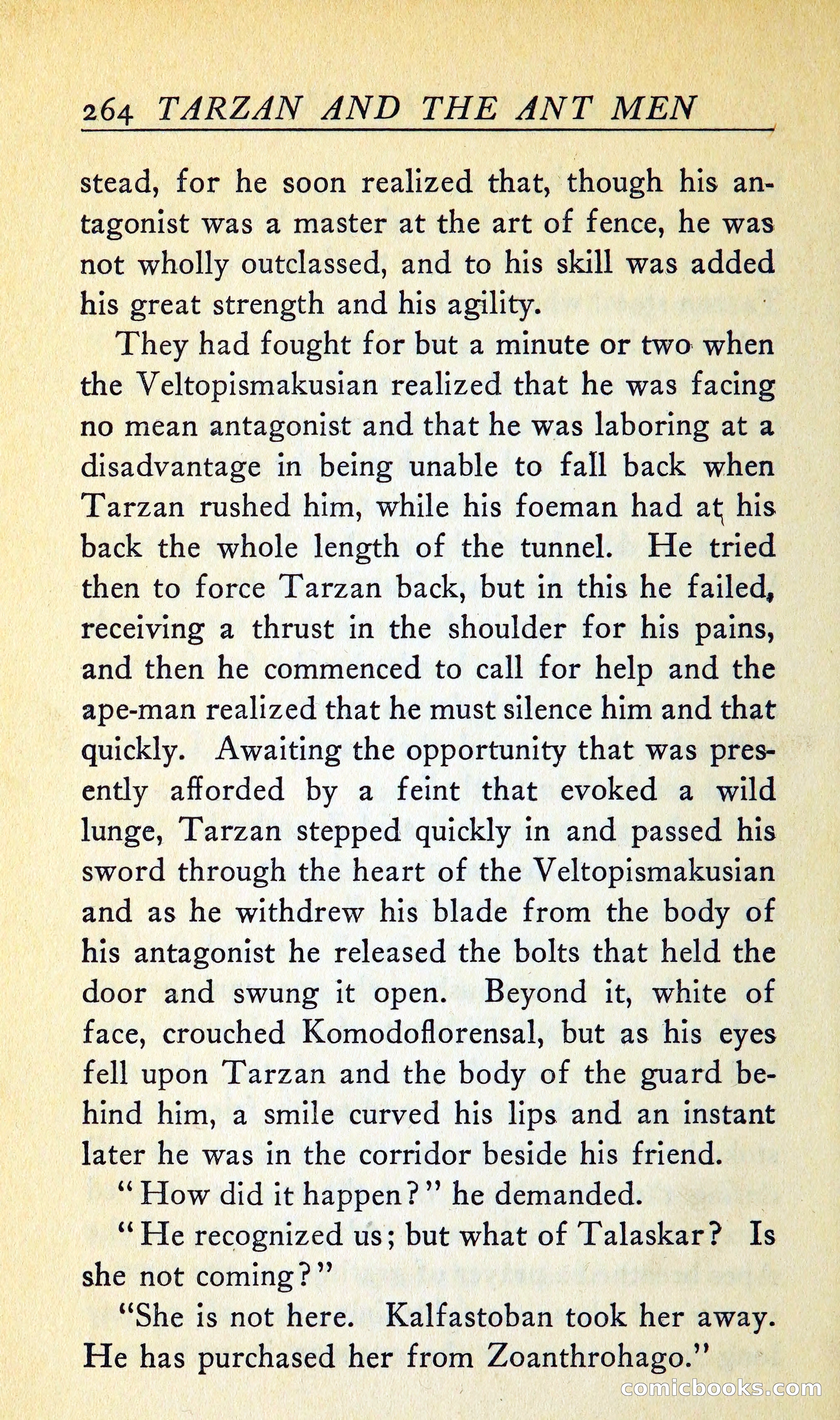 Tarzan and the Ant Men — page 277 of 368
