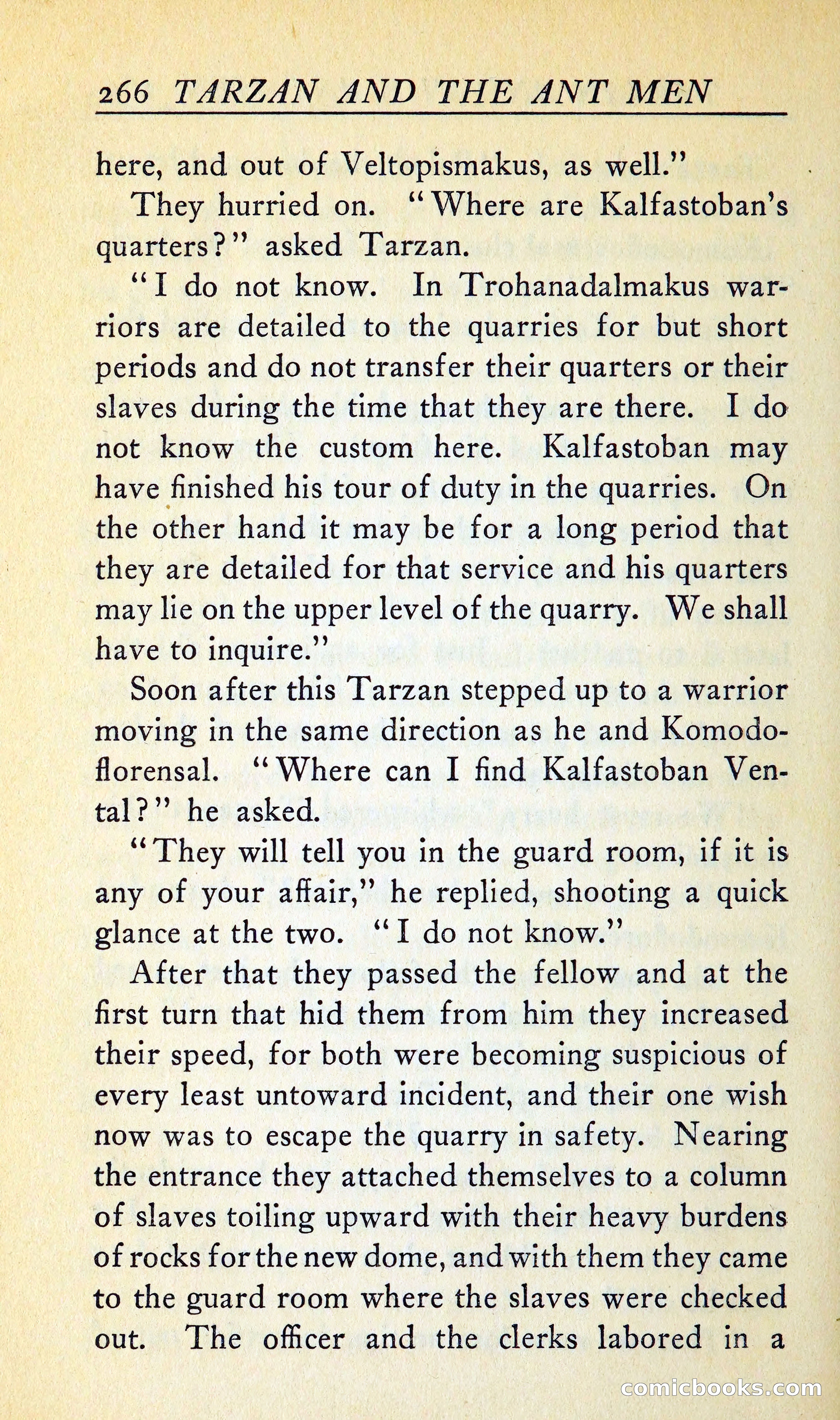 Tarzan and the Ant Men — page 279 of 368
