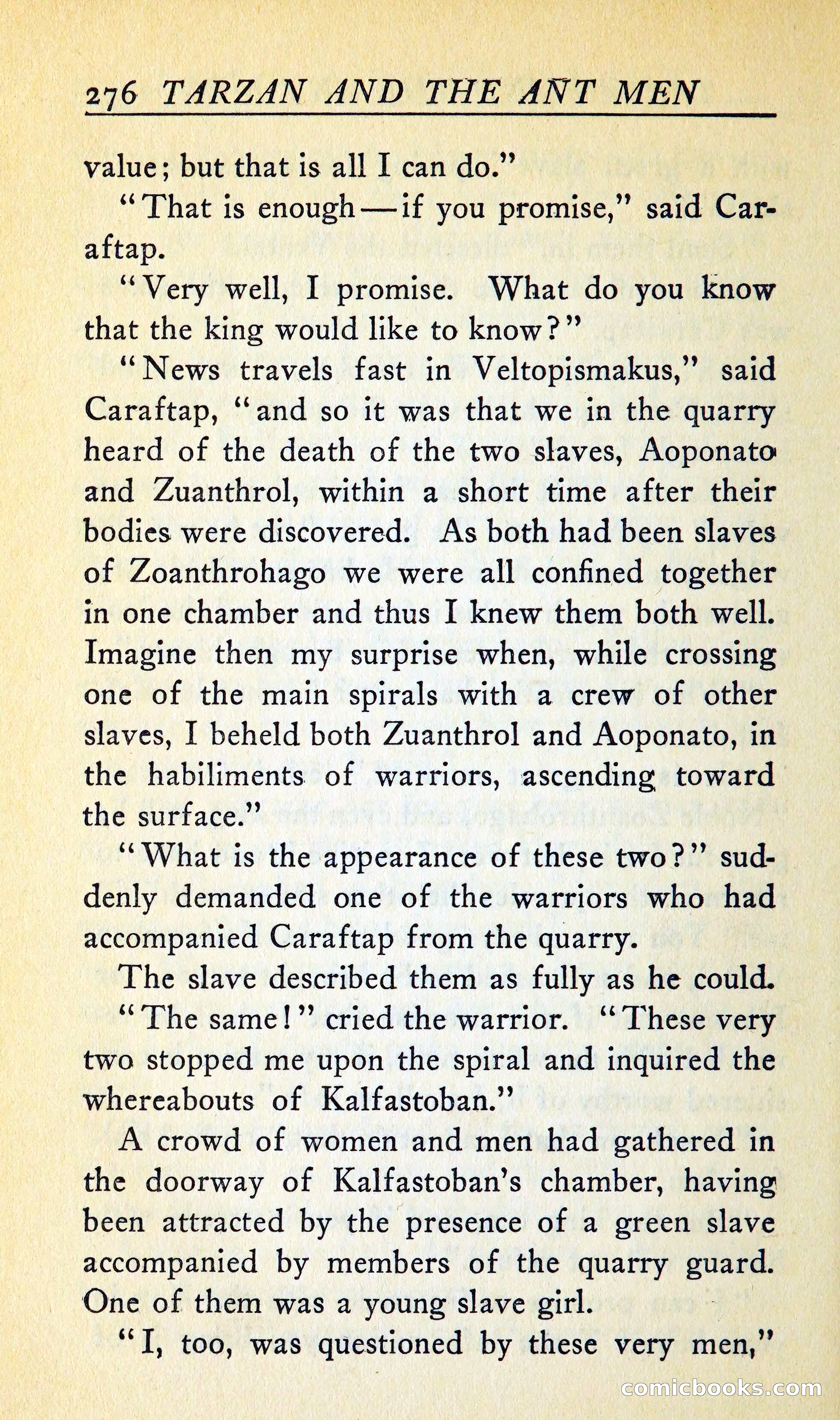 Tarzan and the Ant Men — page 289 of 368