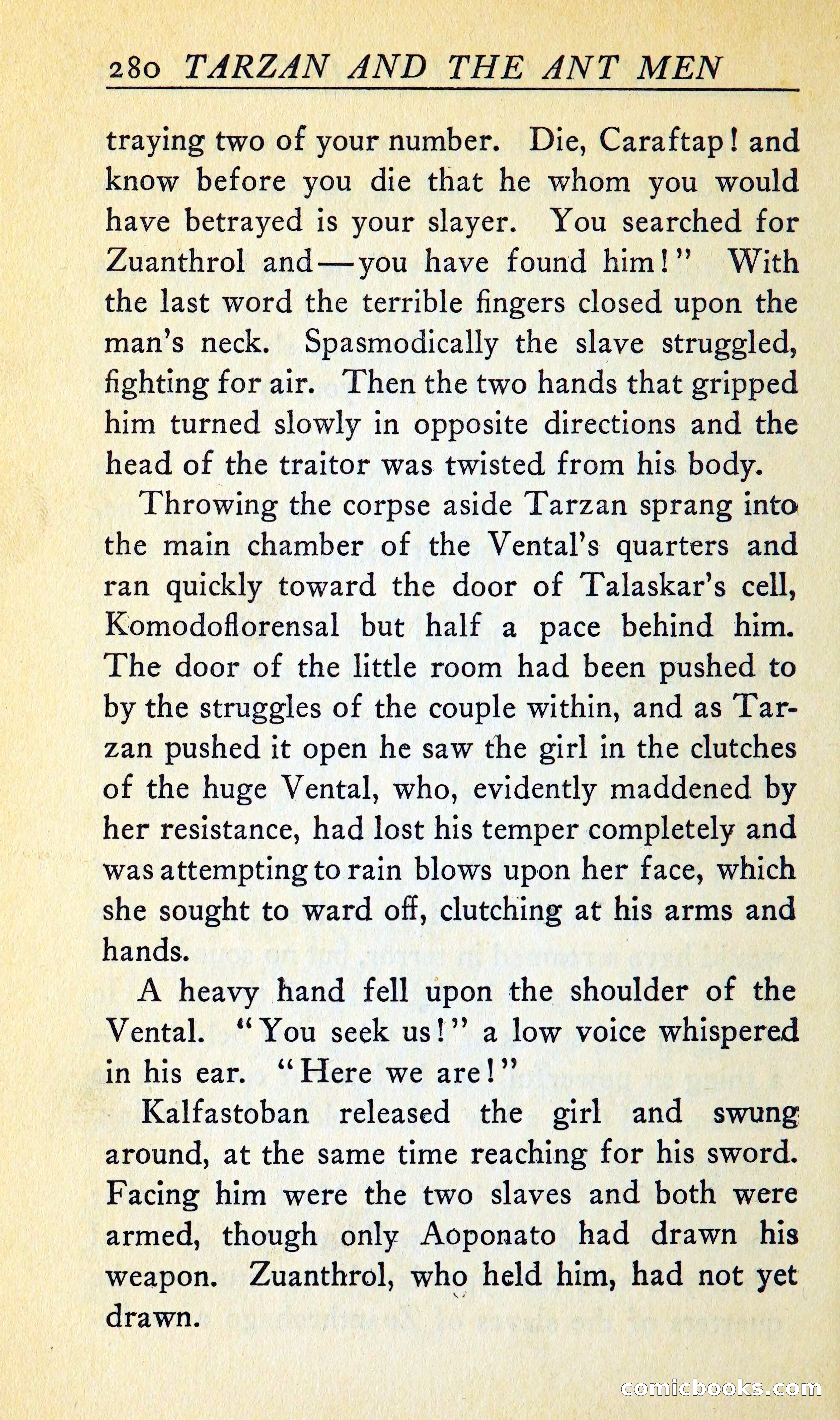 Tarzan and the Ant Men — page 293 of 368