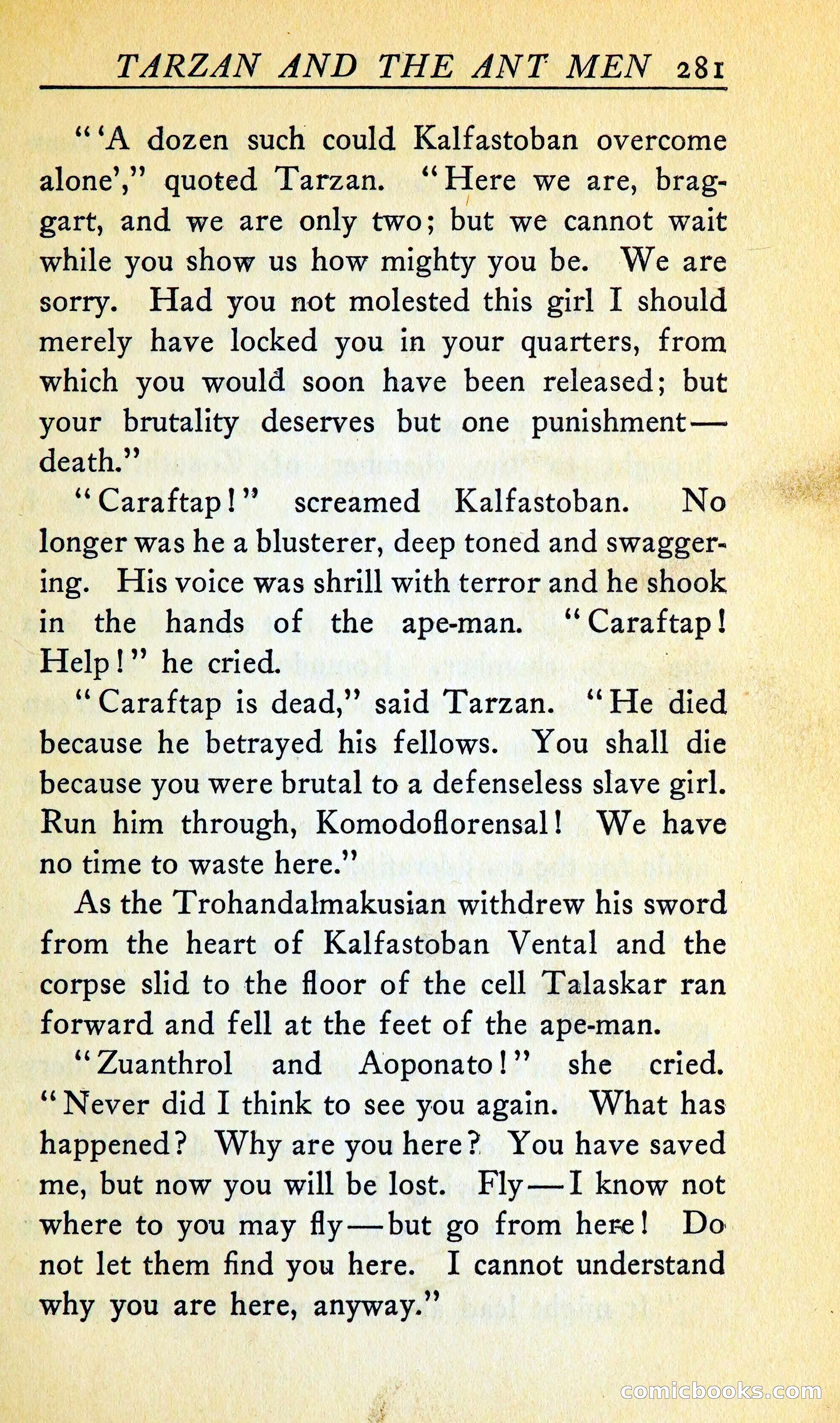 Tarzan and the Ant Men — page 294 of 368