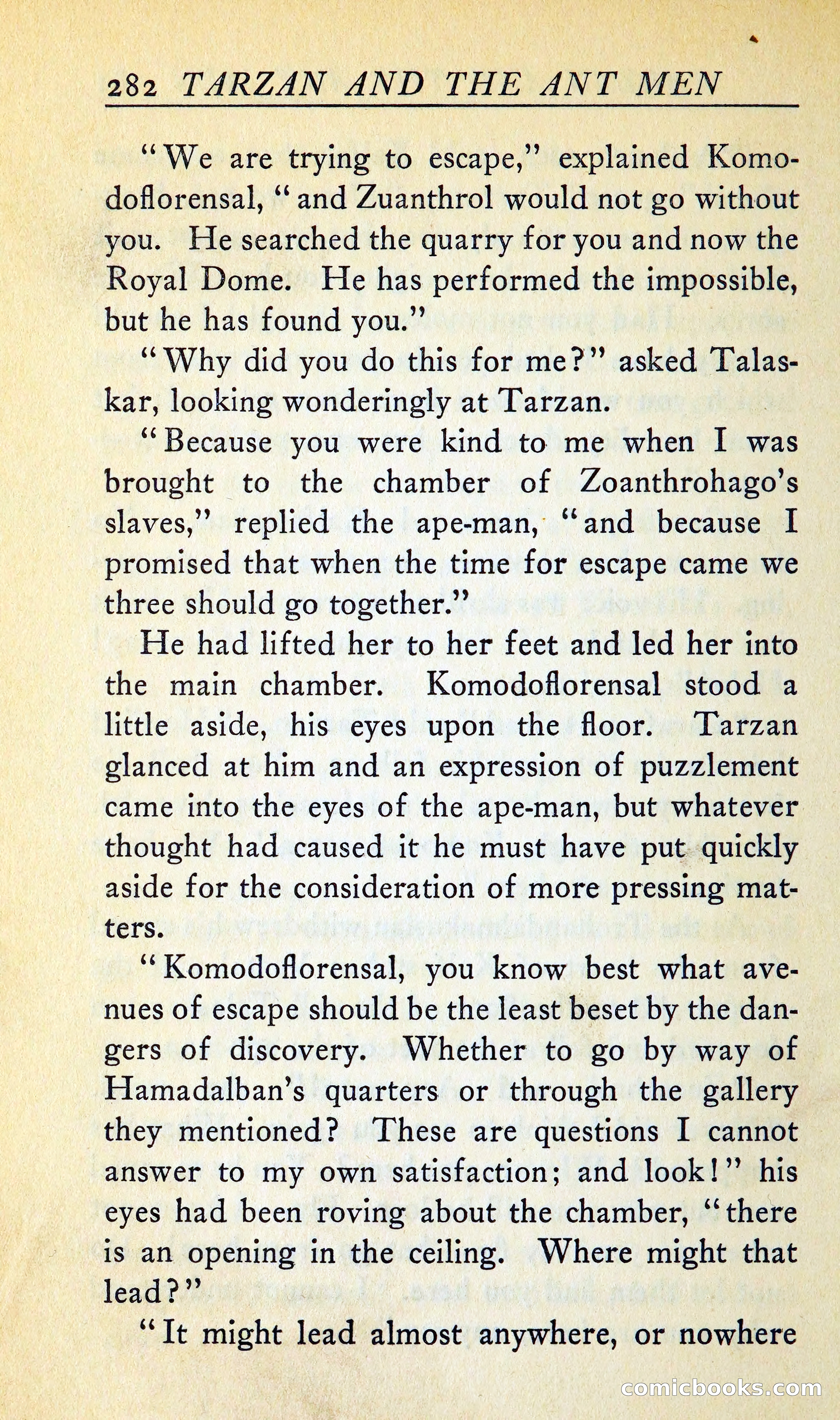 Tarzan and the Ant Men — page 295 of 368