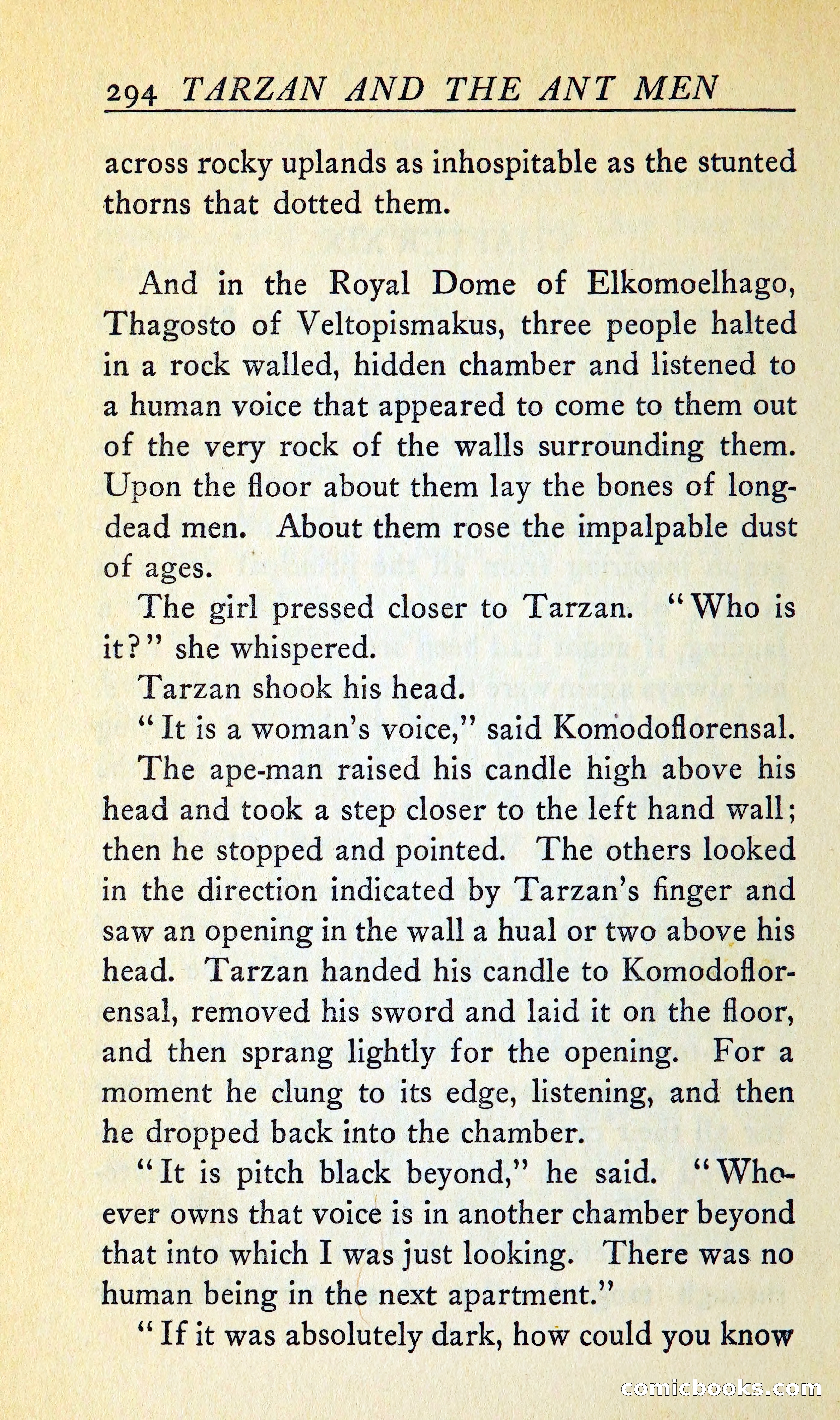 Tarzan and the Ant Men — page 307 of 368