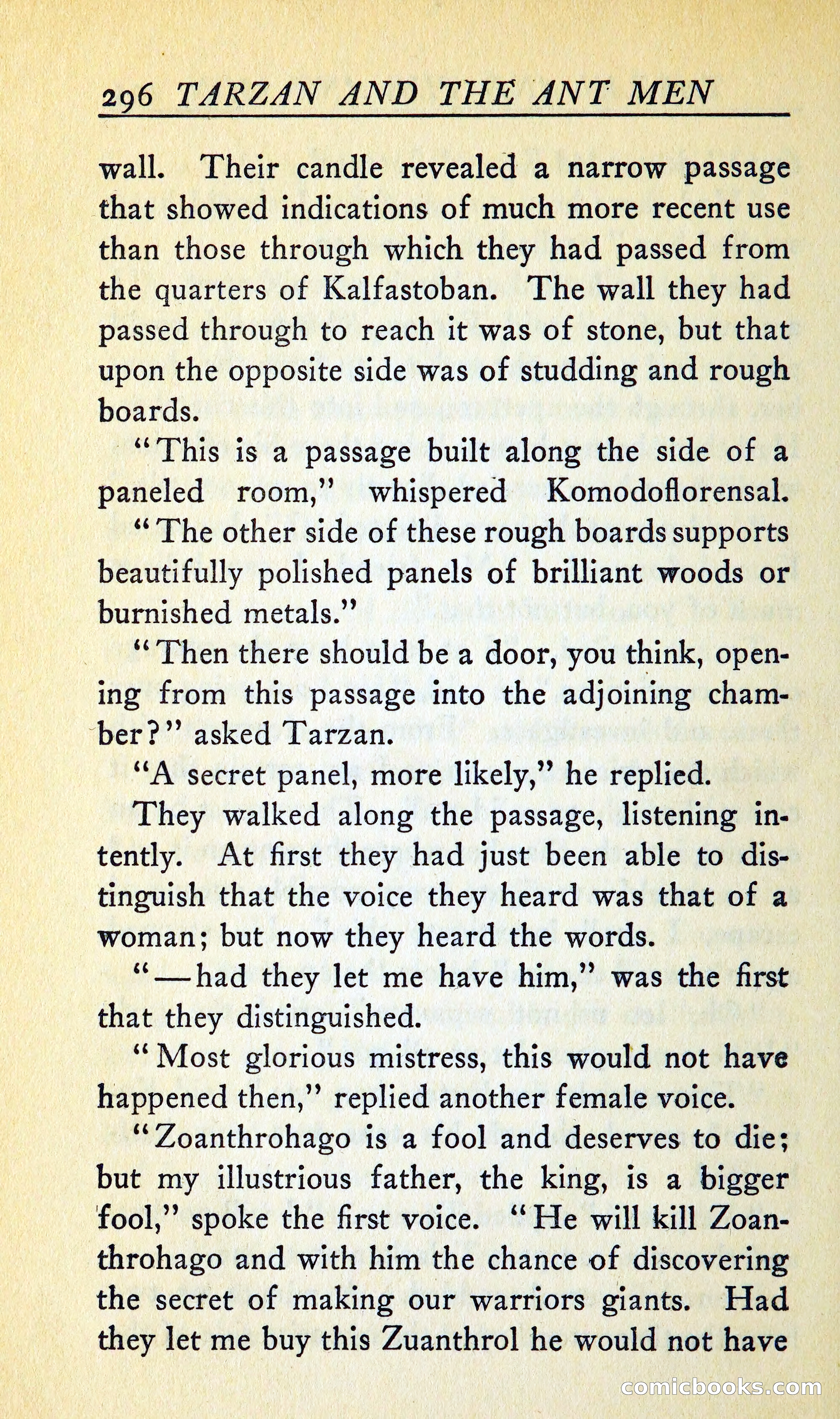 Tarzan and the Ant Men — page 309 of 368