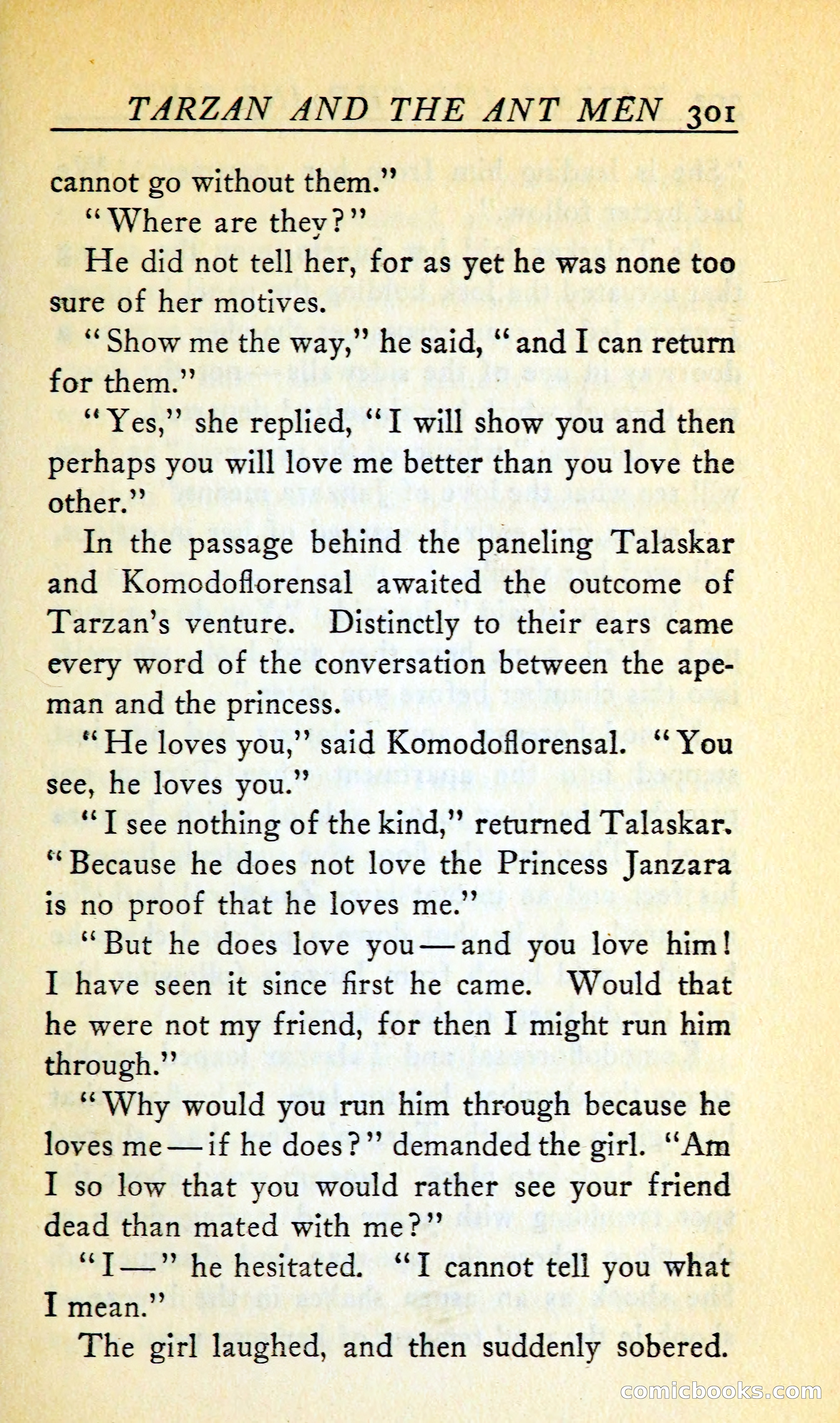 Tarzan and the Ant Men — page 314 of 368
