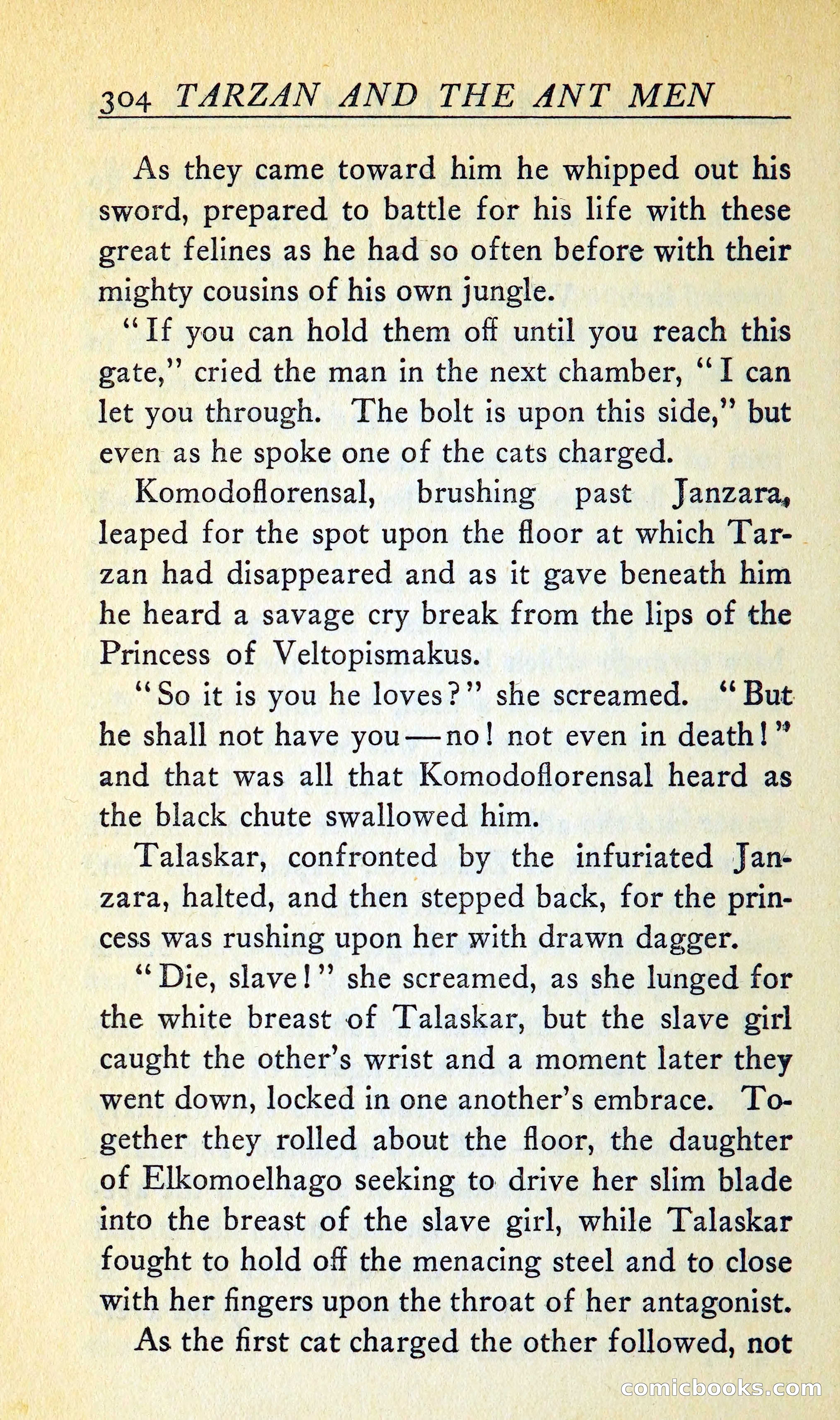 Tarzan and the Ant Men — page 317 of 368