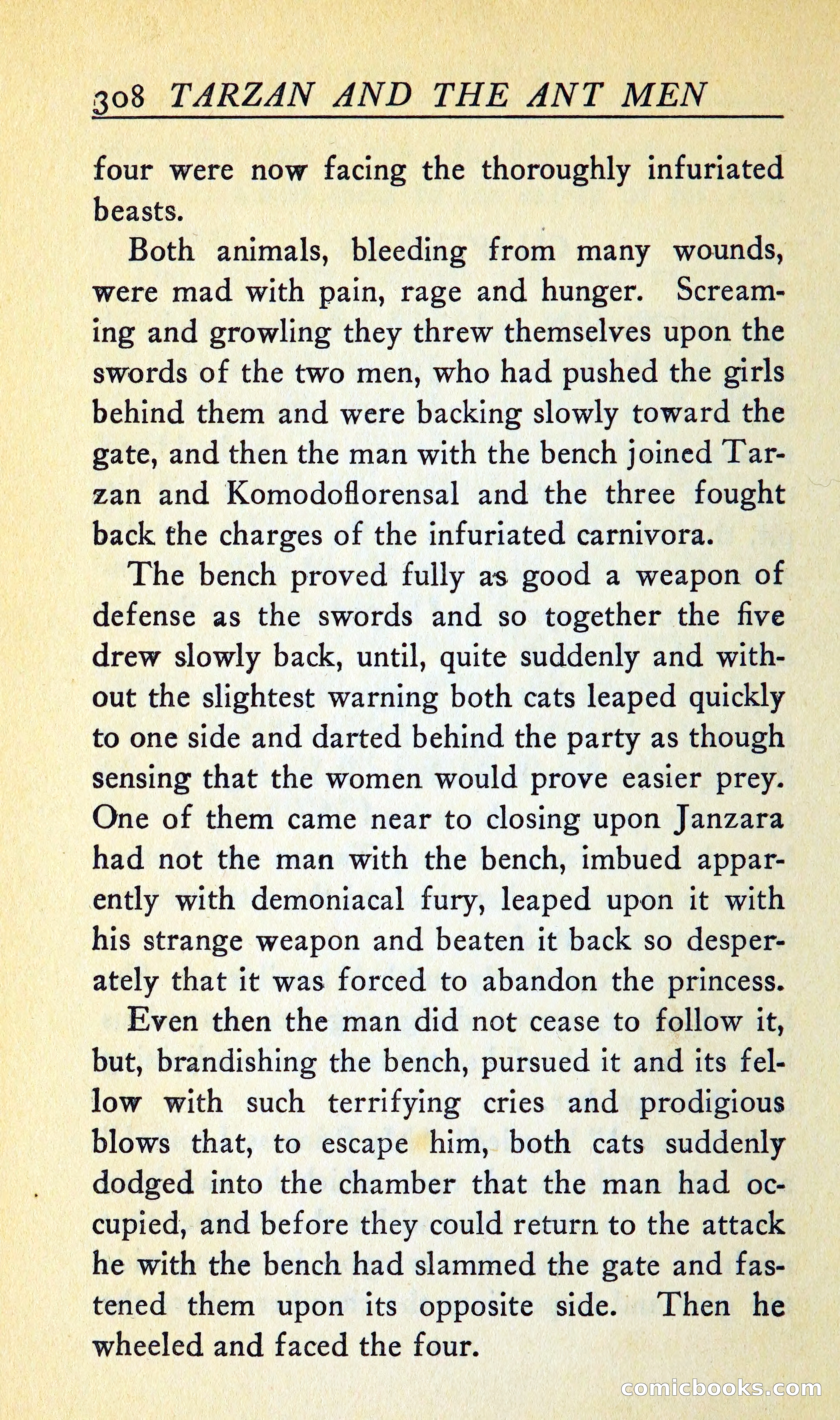Tarzan and the Ant Men — page 321 of 368