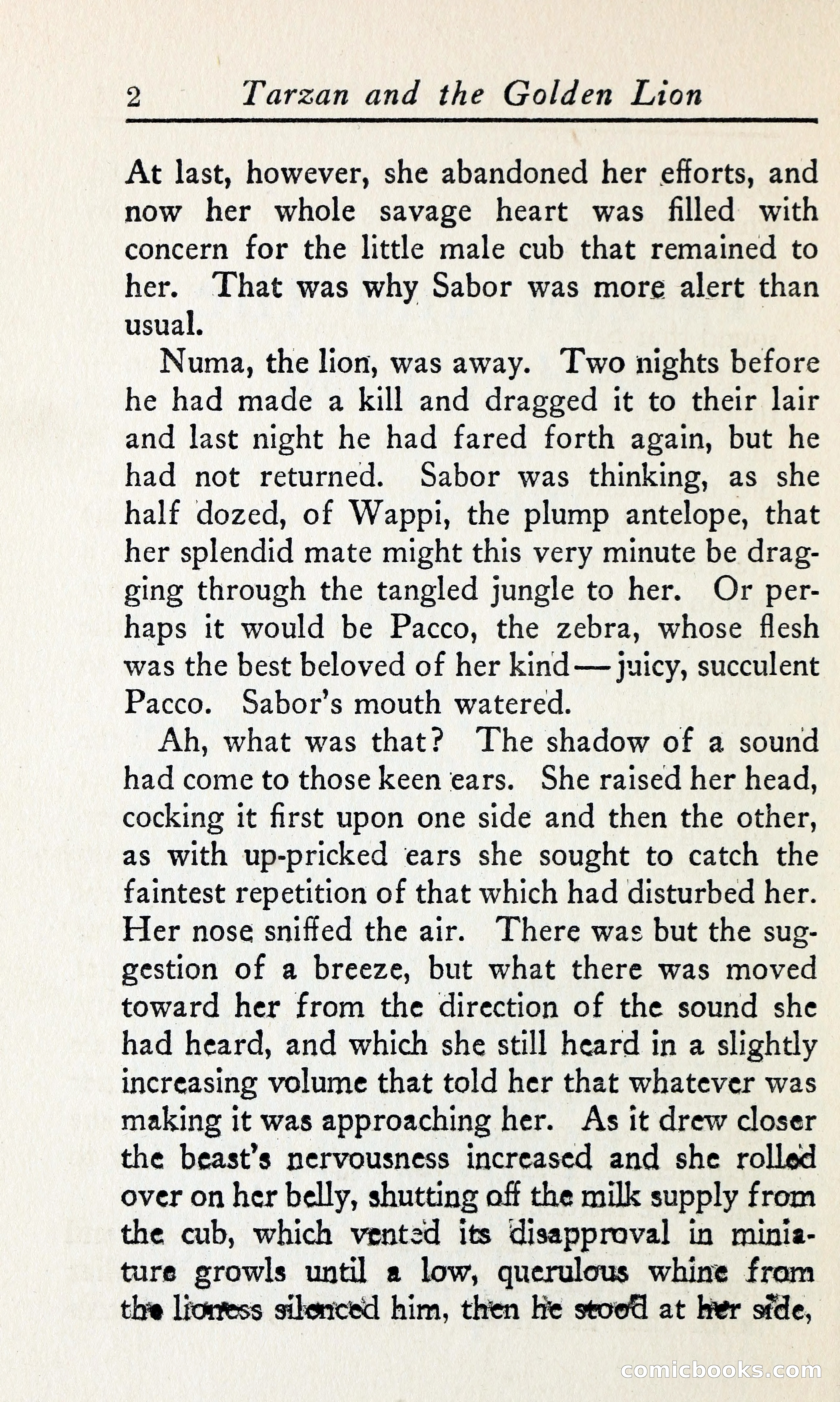 Tarzan and the Golden Lion — page 17 of 370