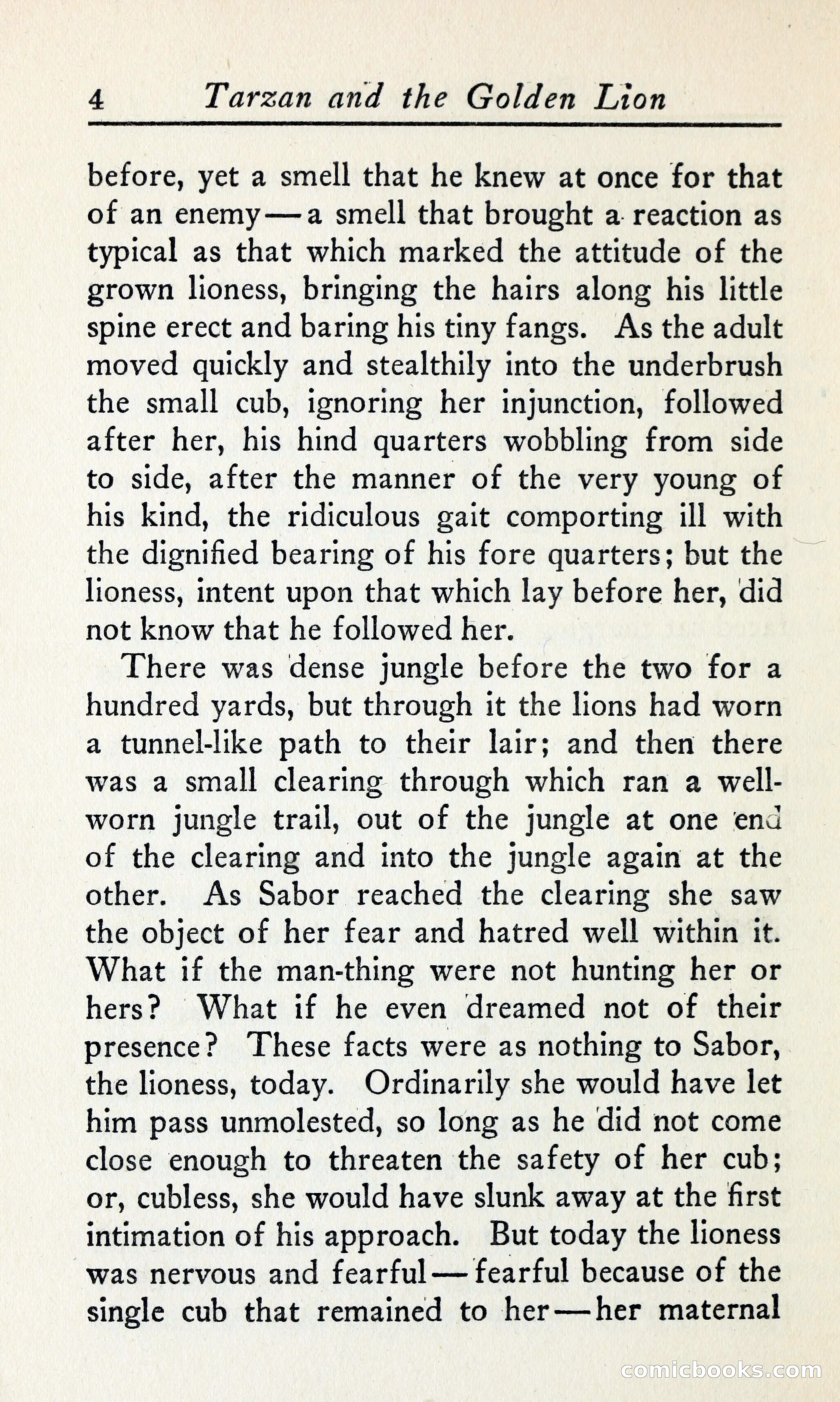 Tarzan and the Golden Lion — page 19 of 370
