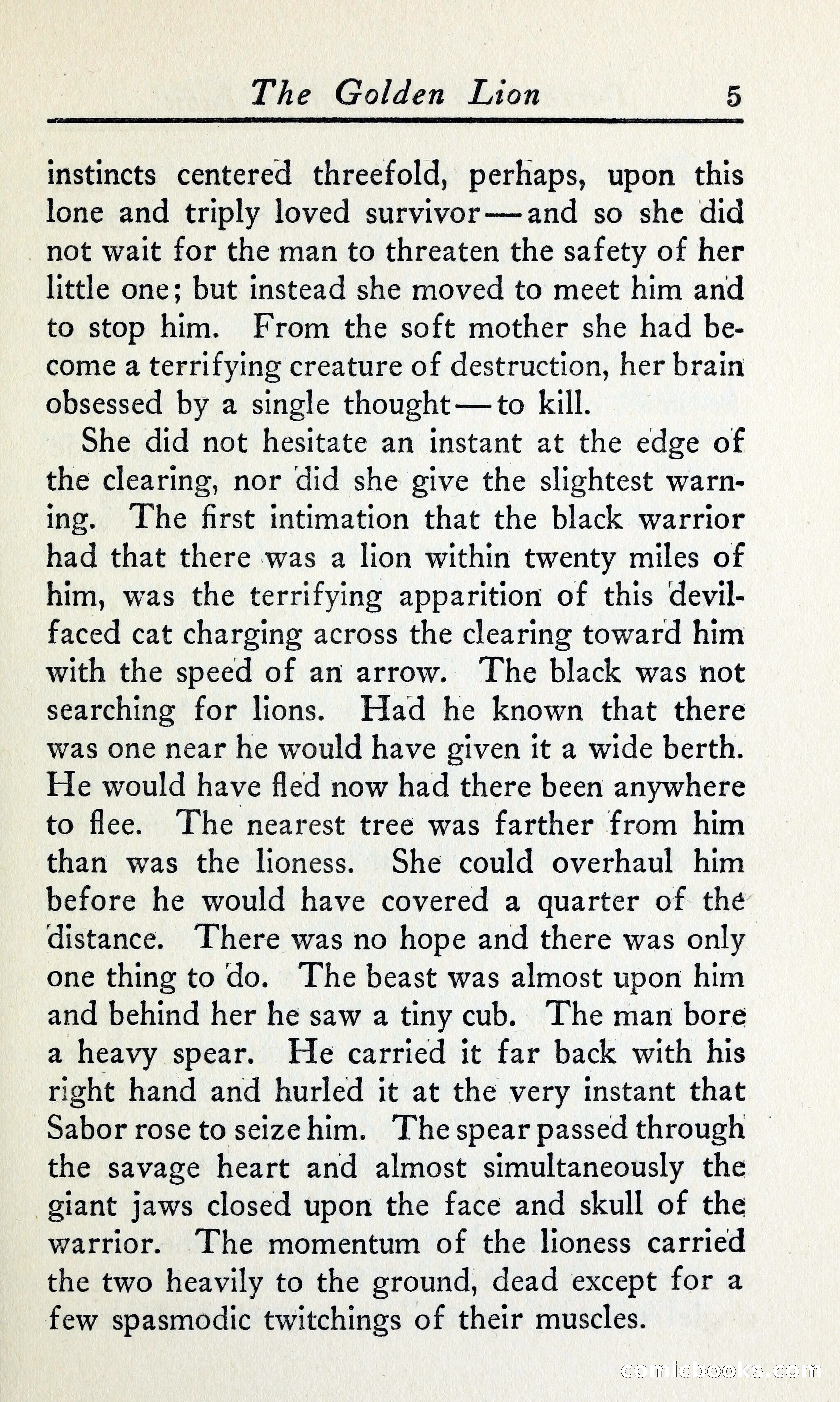 Tarzan and the Golden Lion — page 20 of 370