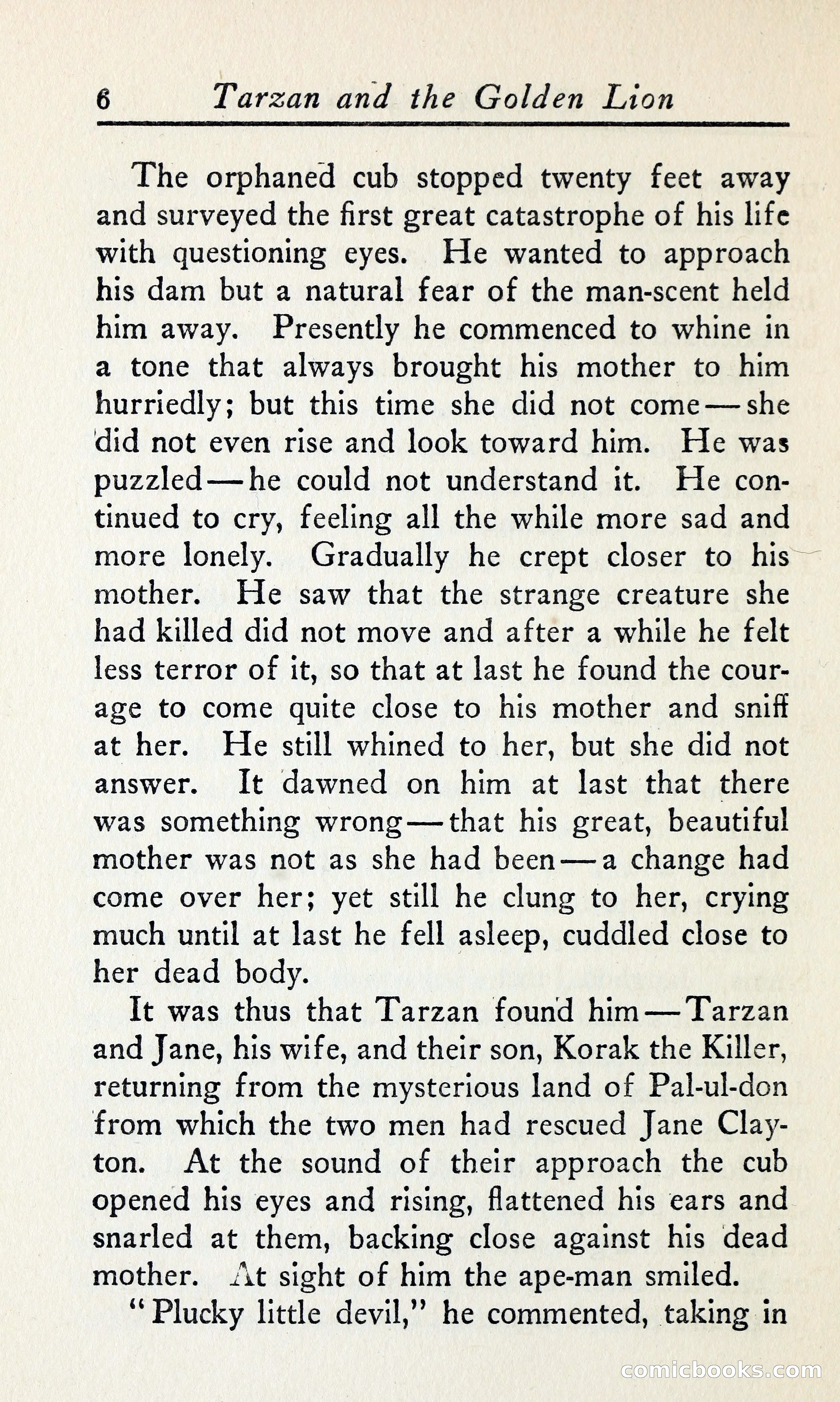 Tarzan and the Golden Lion — page 21 of 370