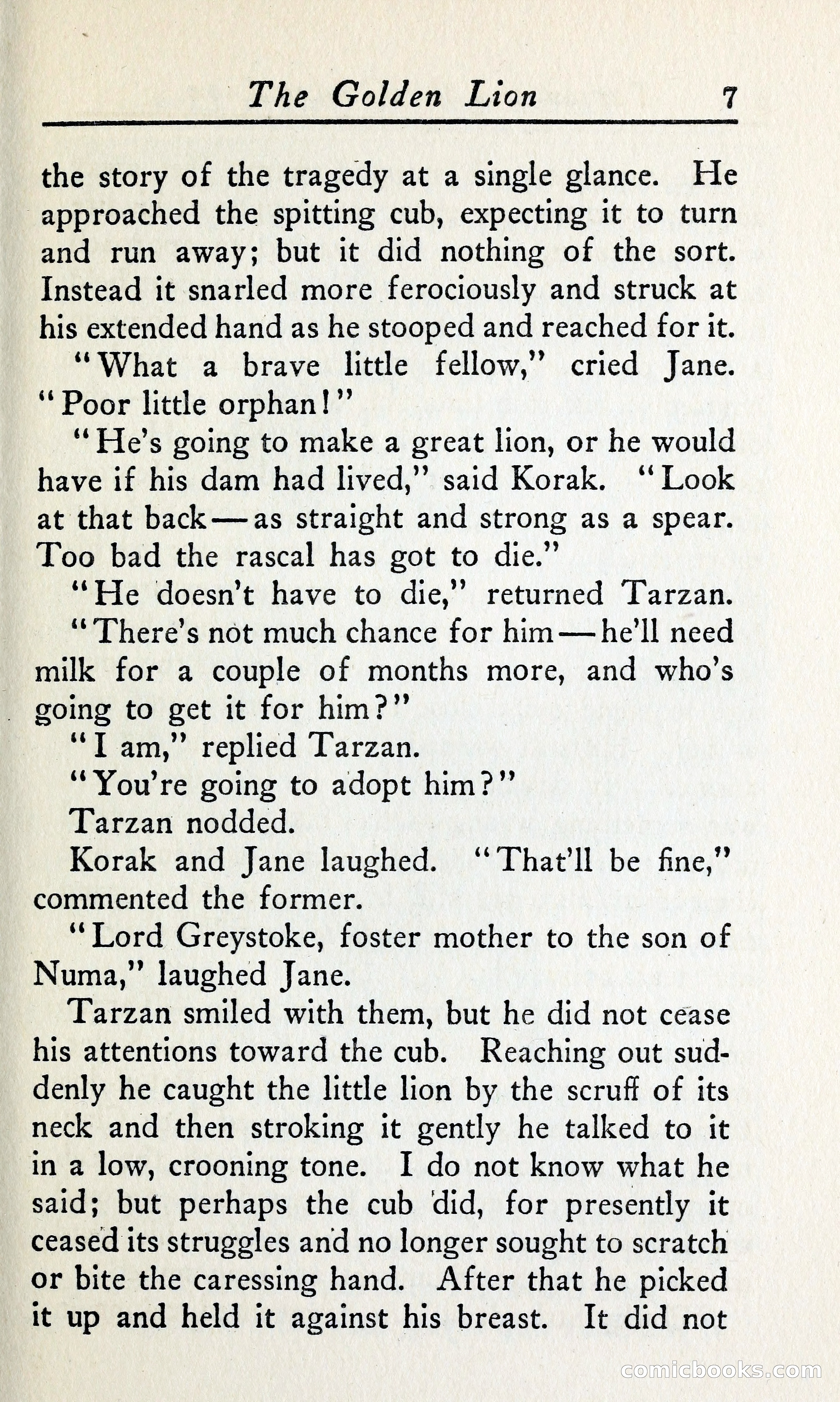 Tarzan and the Golden Lion — page 22 of 370