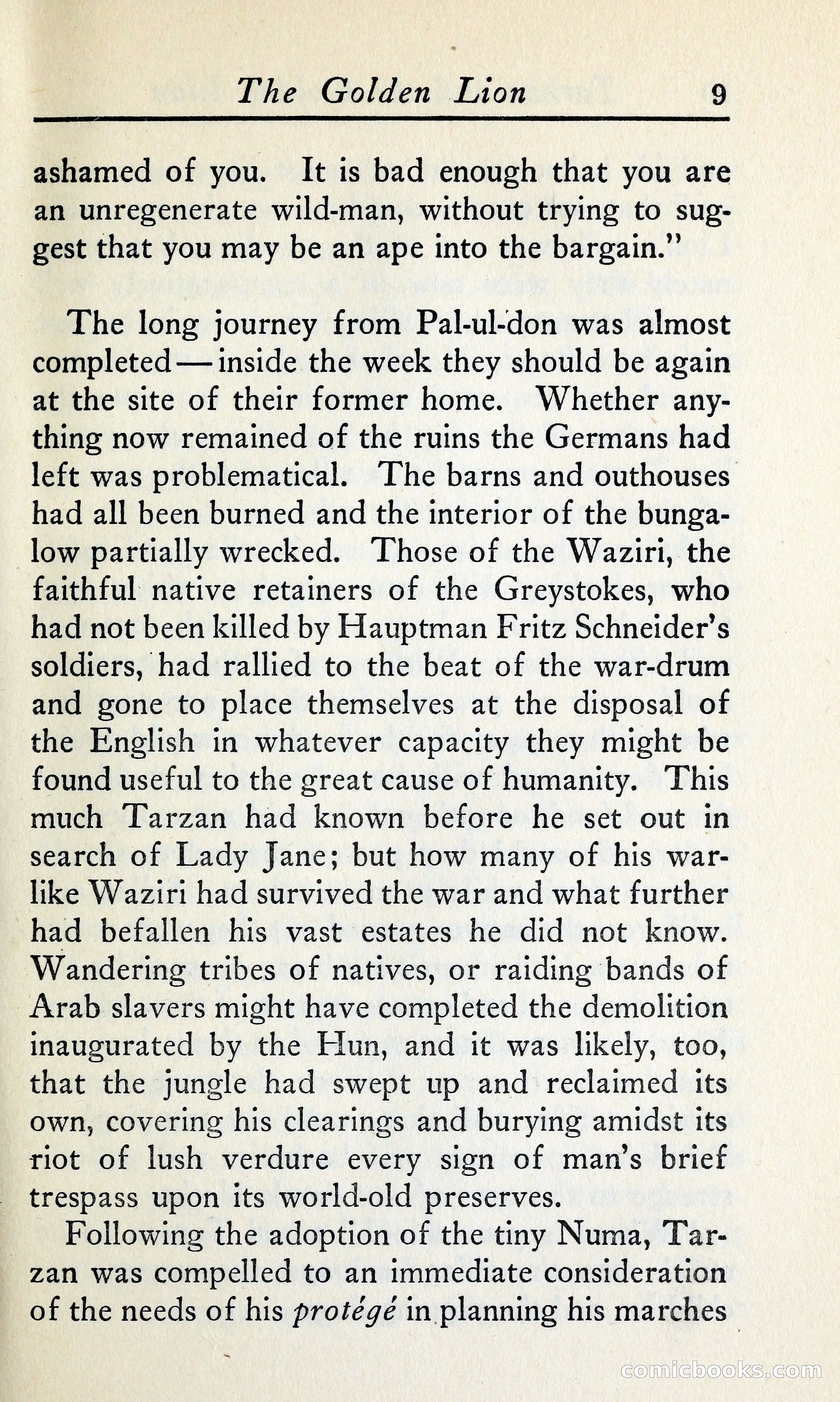 Tarzan and the Golden Lion — page 26 of 370