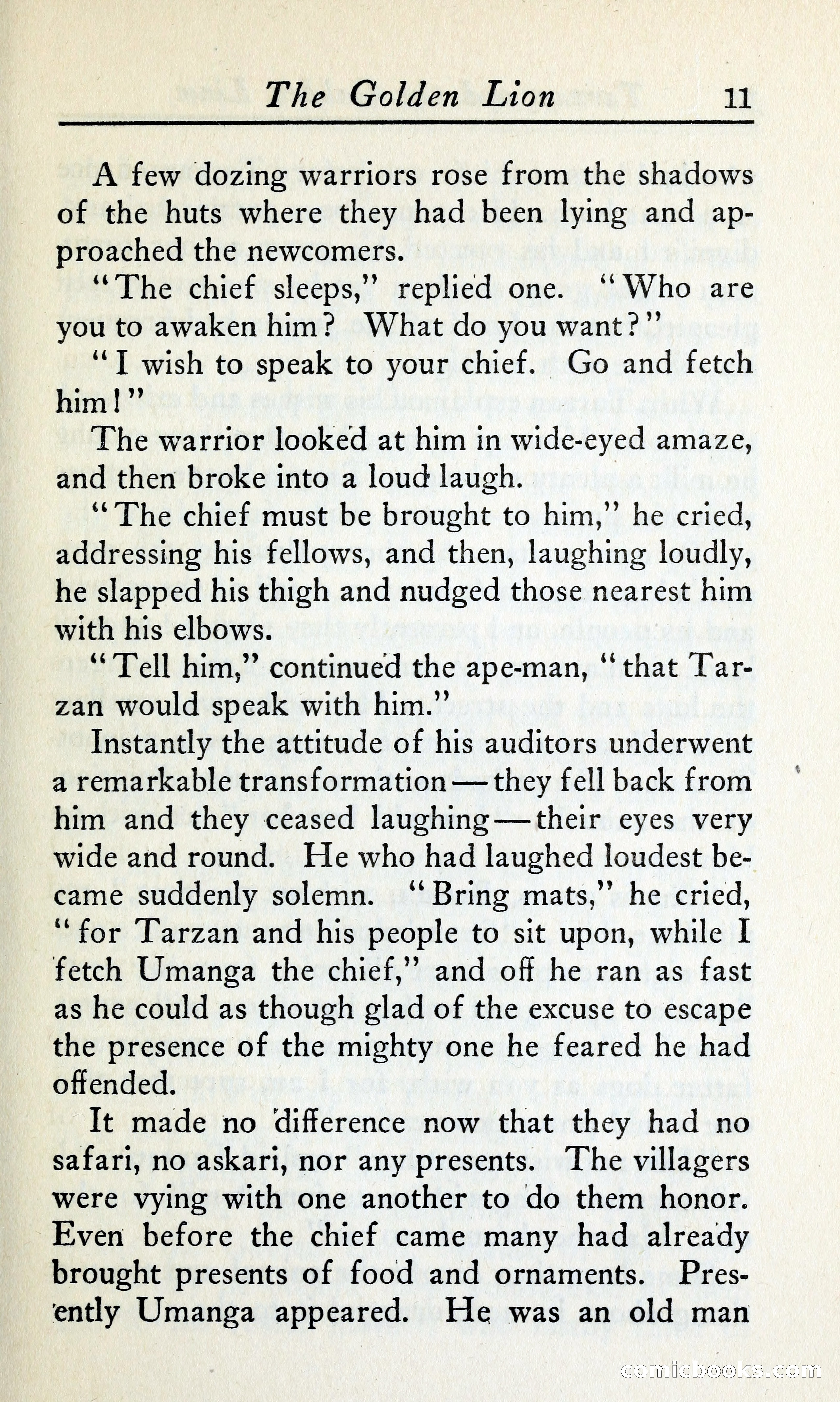 Tarzan and the Golden Lion — page 28 of 370