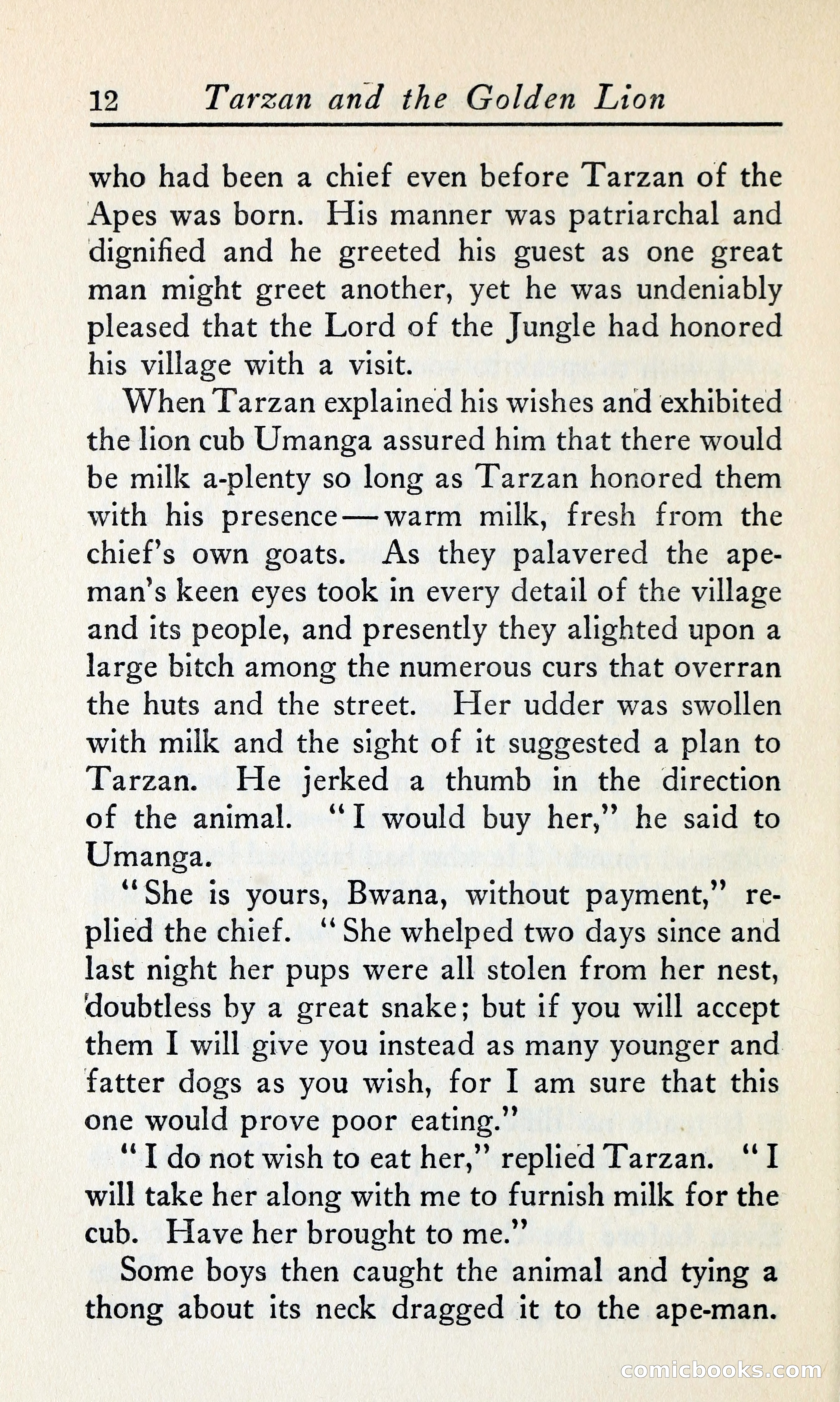 Tarzan and the Golden Lion — page 29 of 370