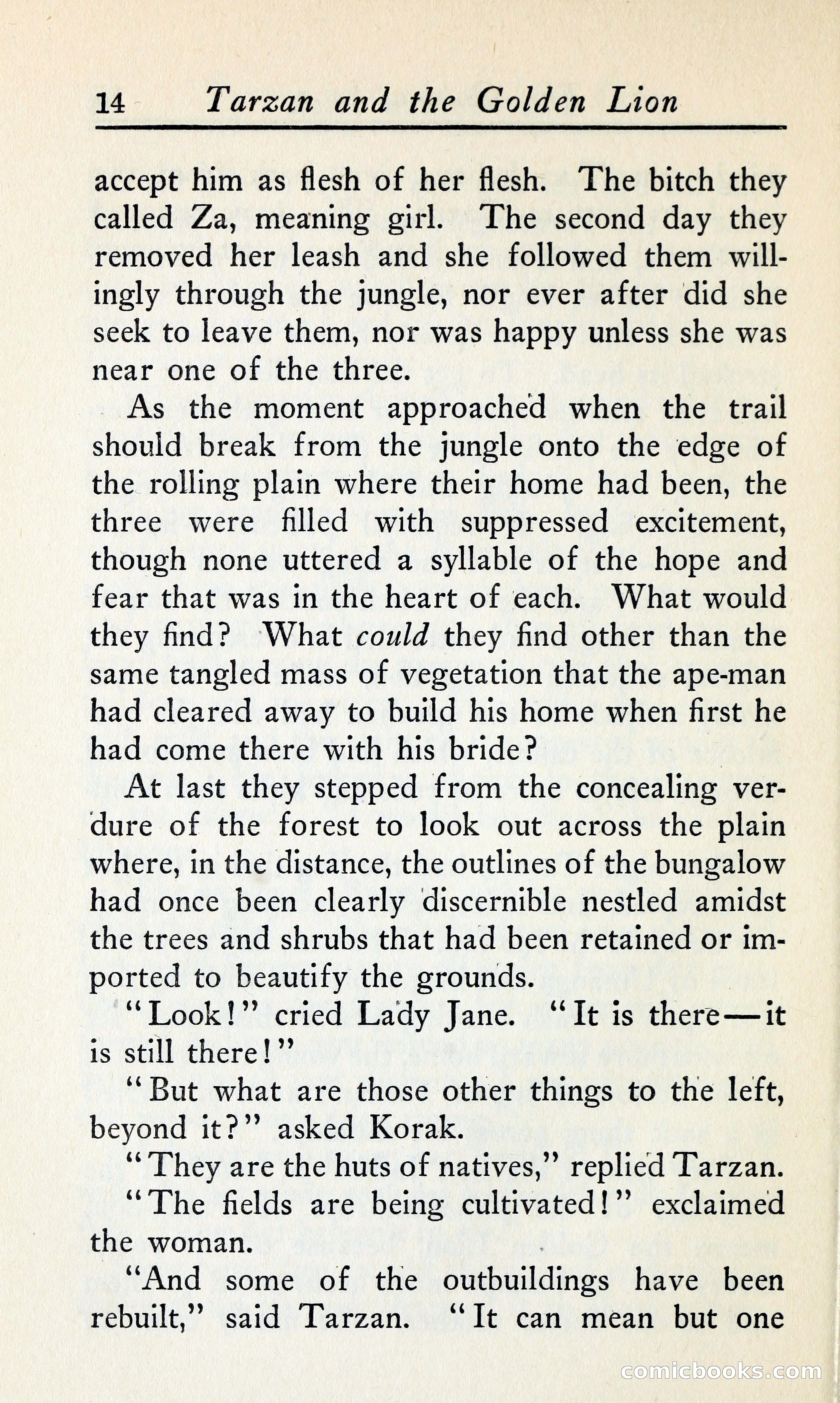 Tarzan and the Golden Lion — page 31 of 370