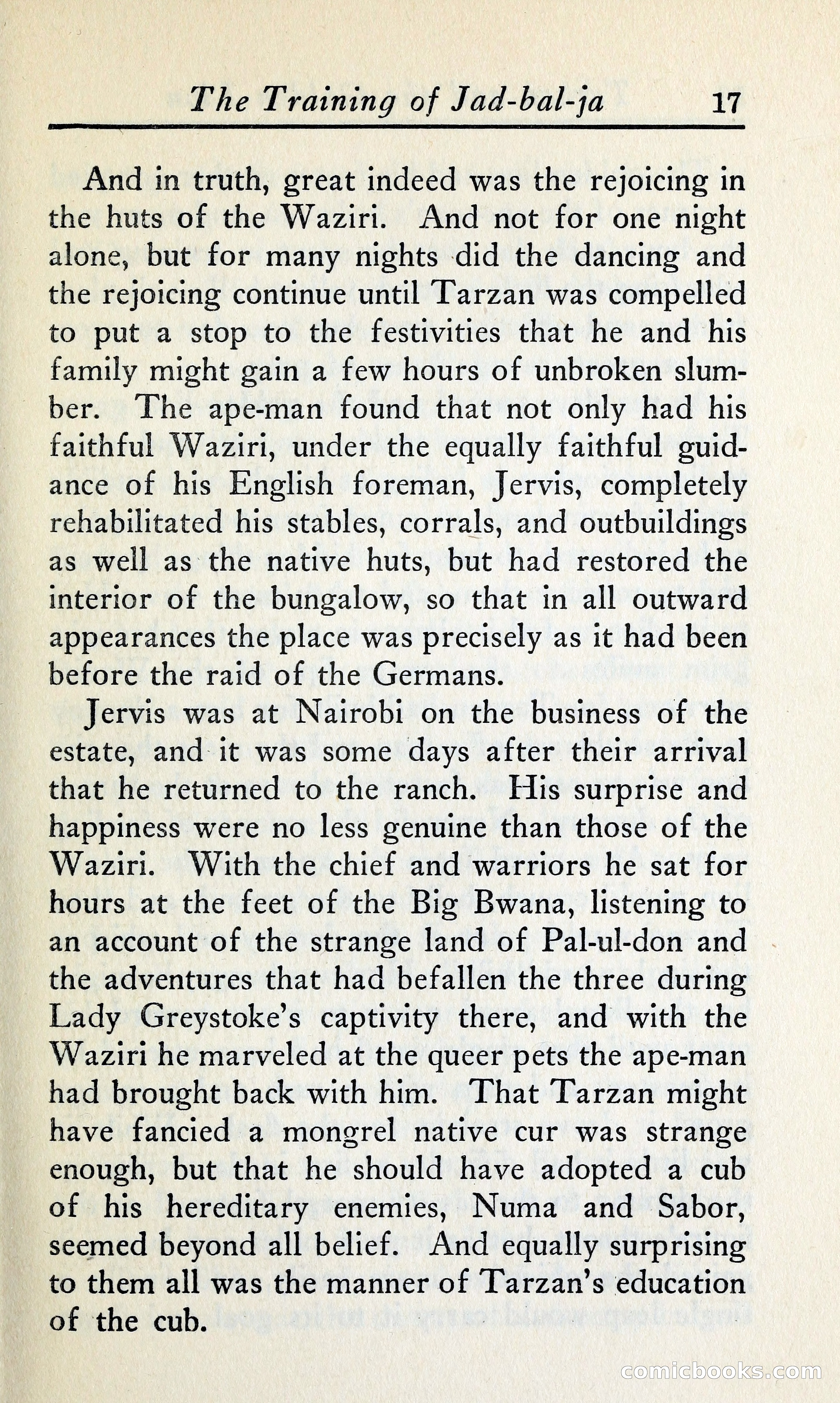 Tarzan and the Golden Lion — page 34 of 370