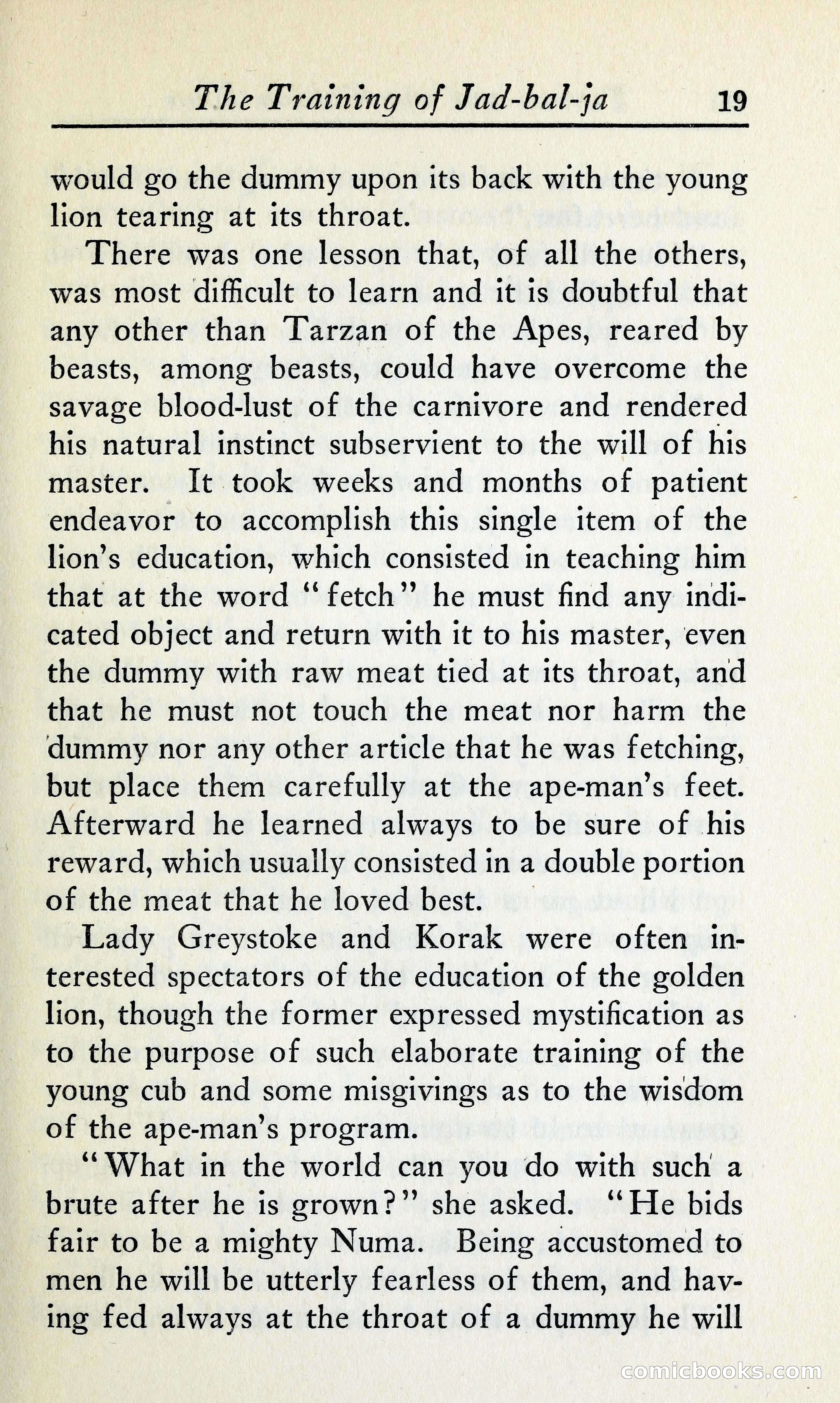 Tarzan and the Golden Lion — page 36 of 370
