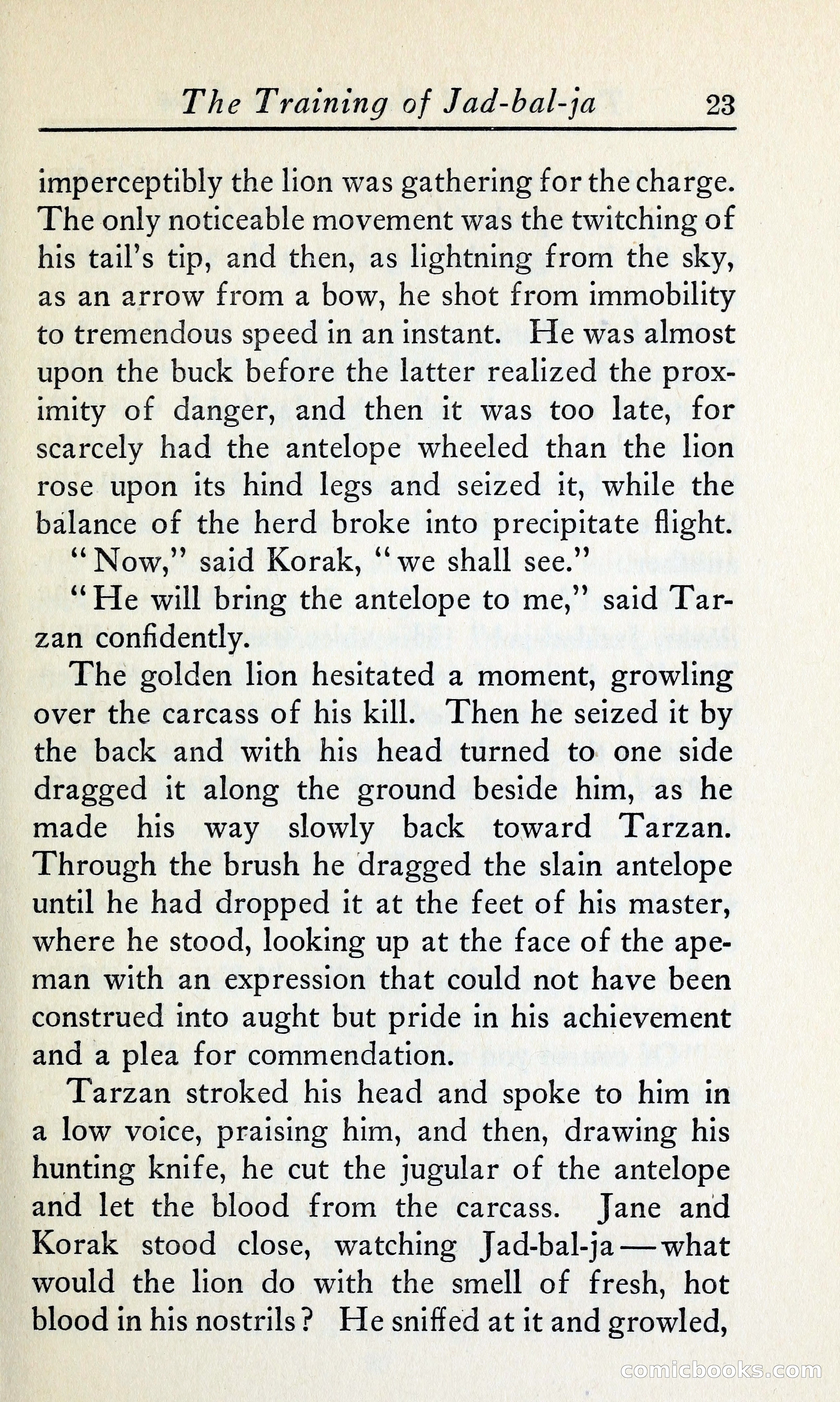 Tarzan and the Golden Lion — page 40 of 370