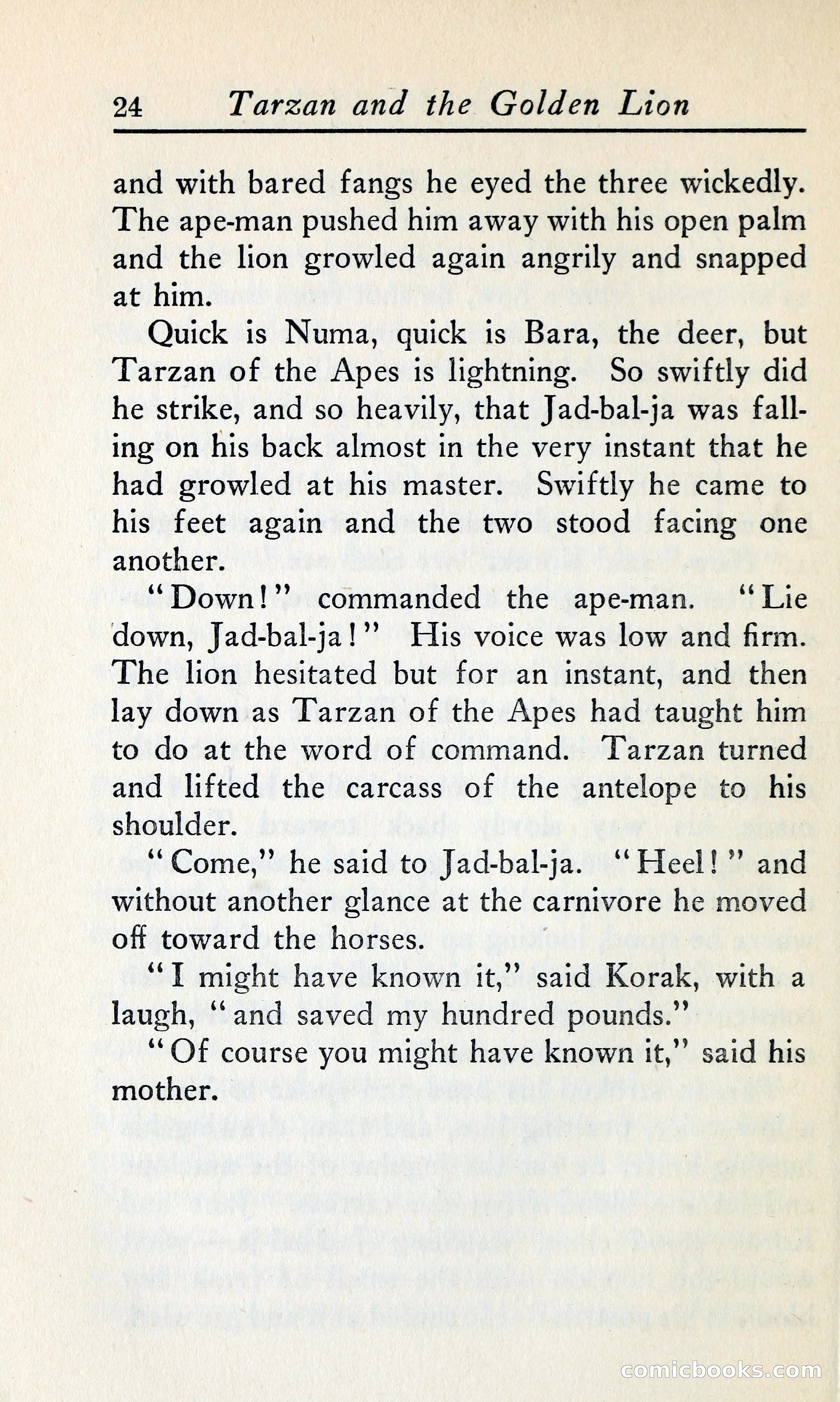 Tarzan and the Golden Lion — page 41 of 370