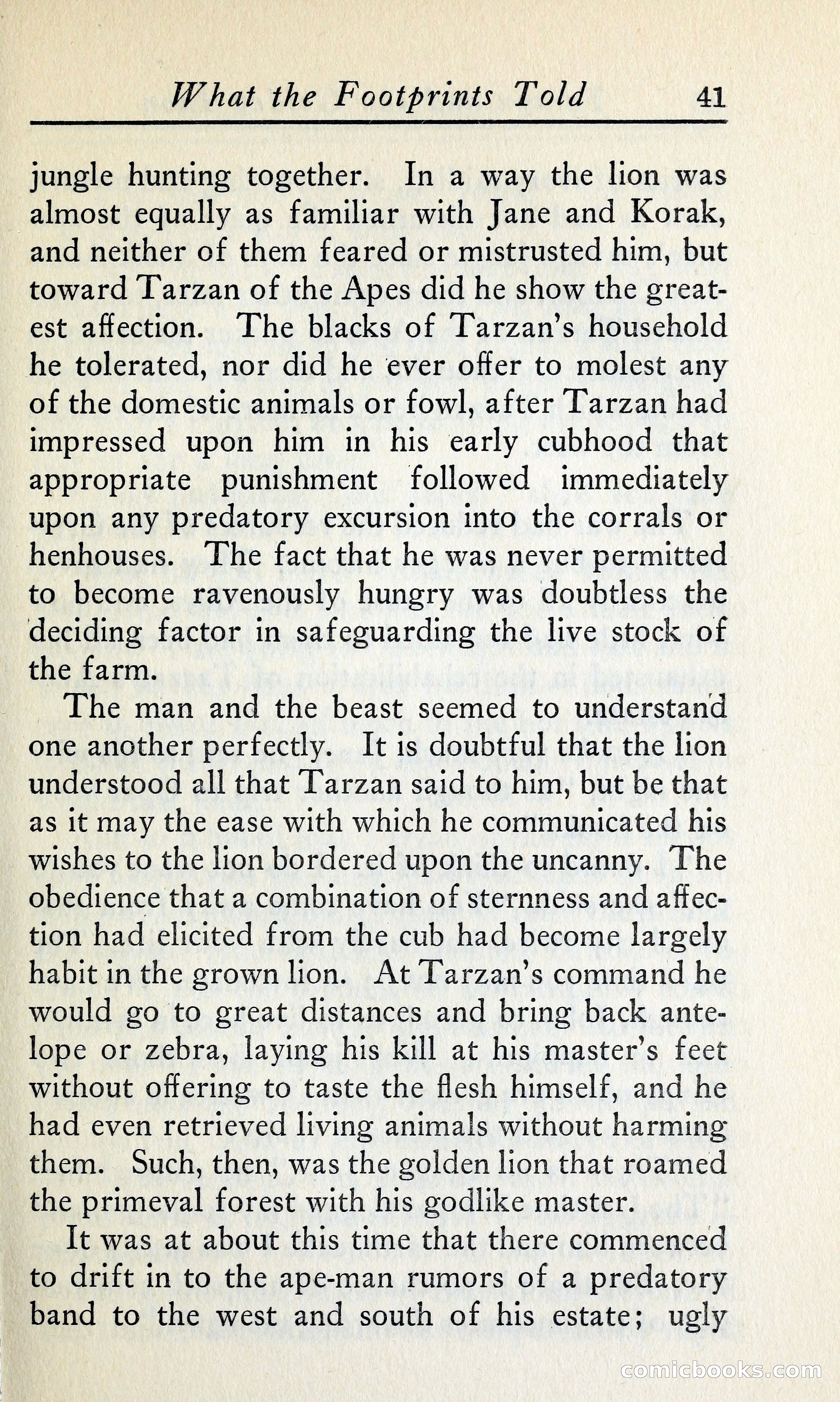 Tarzan and the Golden Lion — page 58 of 370