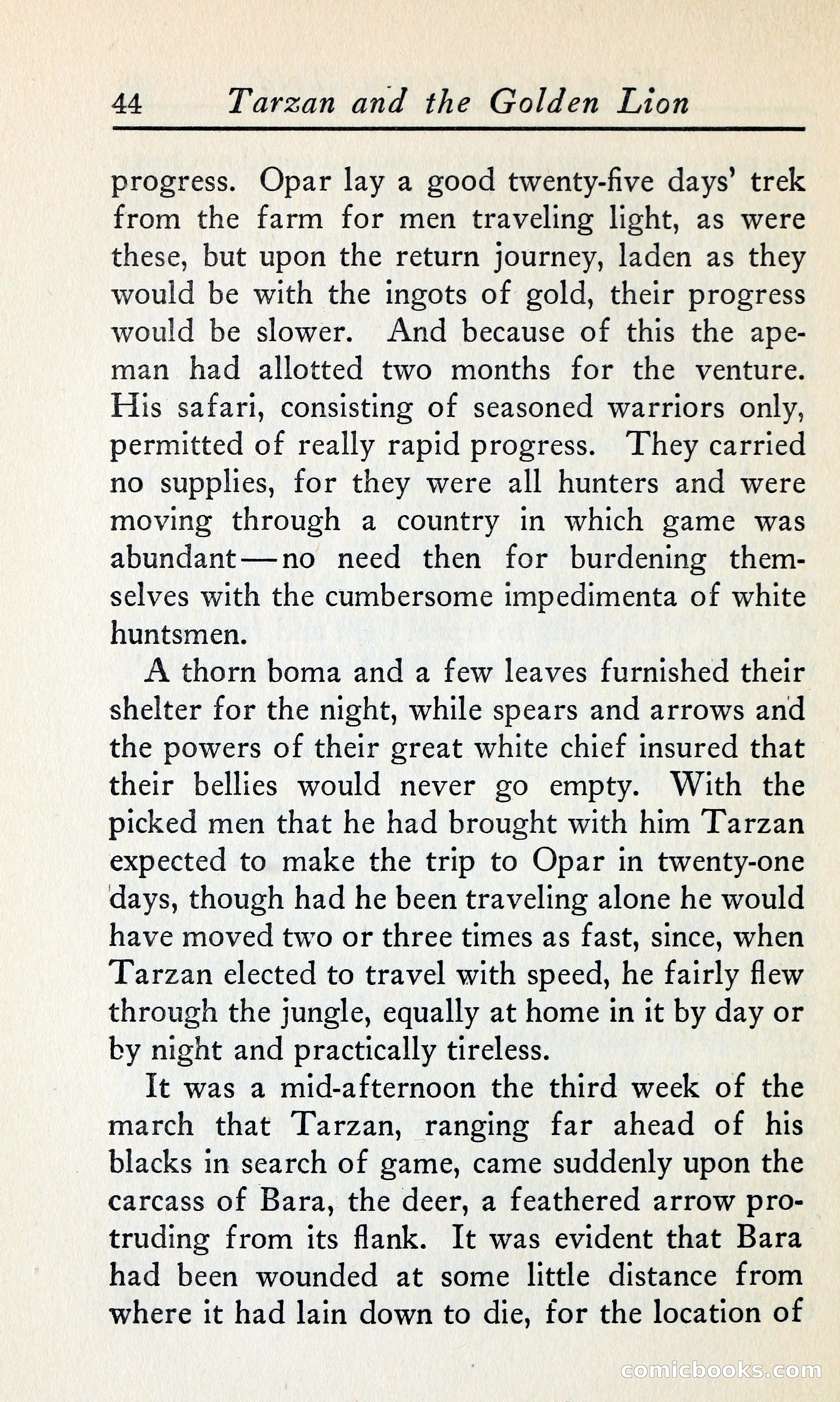 Tarzan and the Golden Lion — page 61 of 370