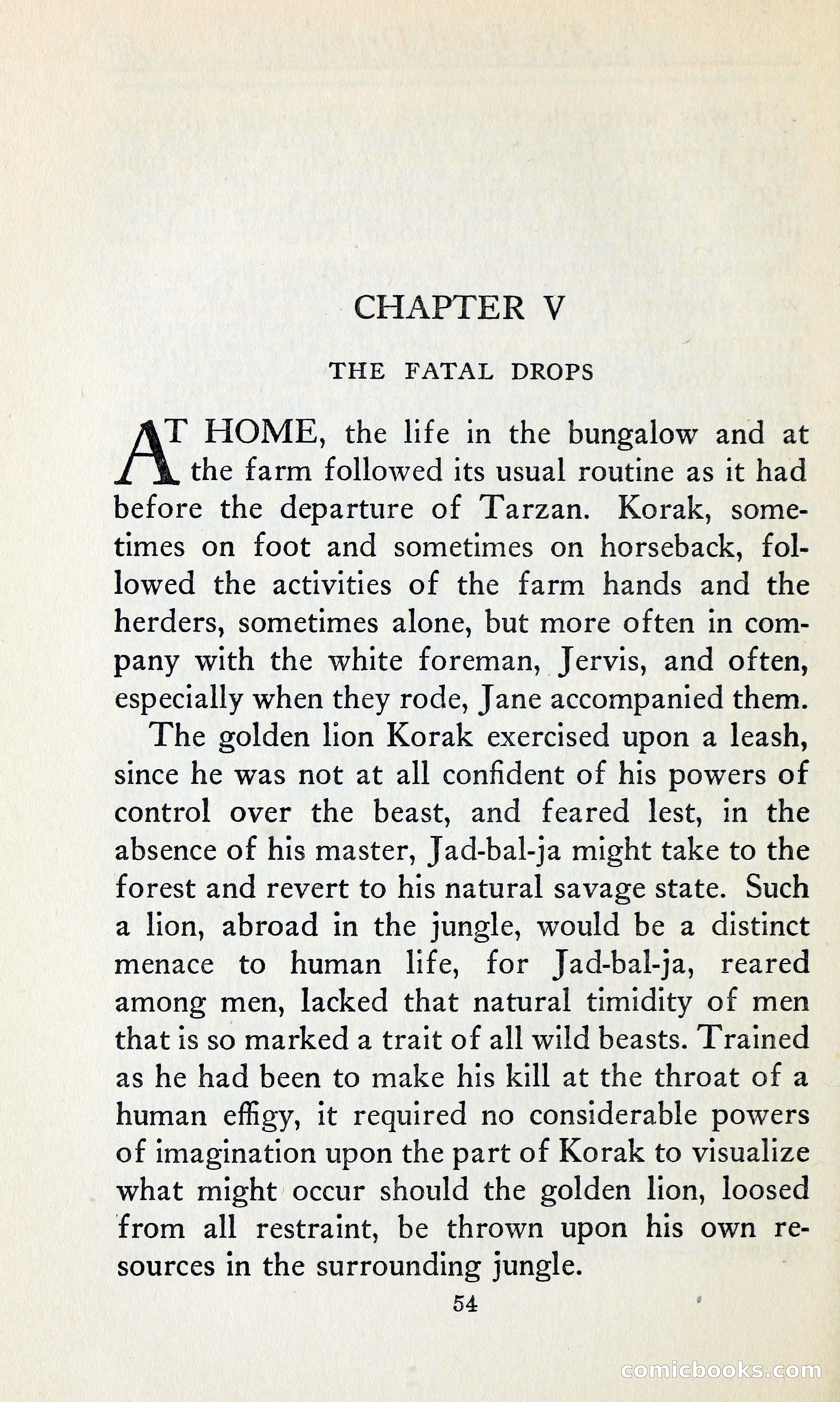 Tarzan and the Golden Lion — page 73 of 370